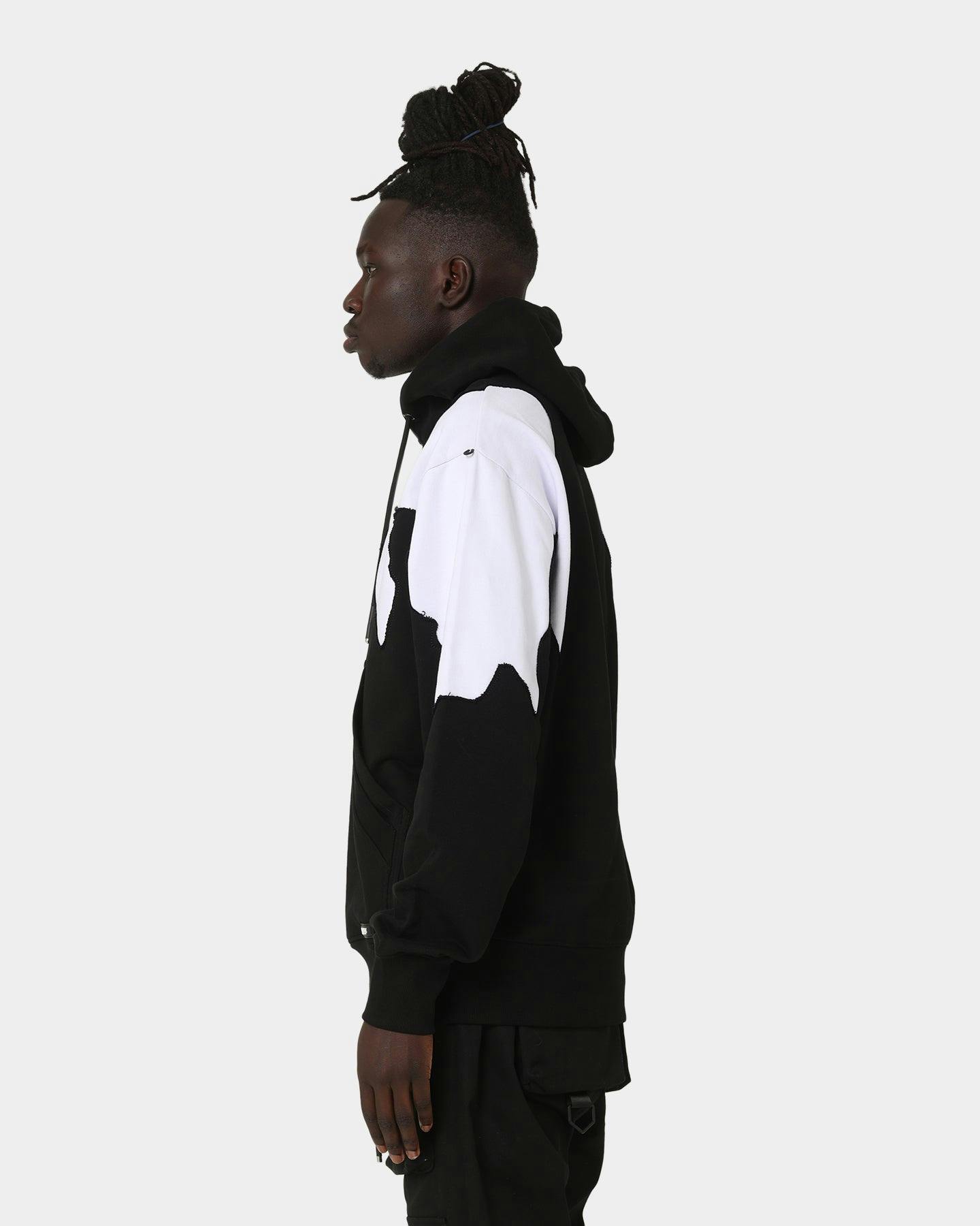 The Anti Order Deconstruction Hoodie Black/White