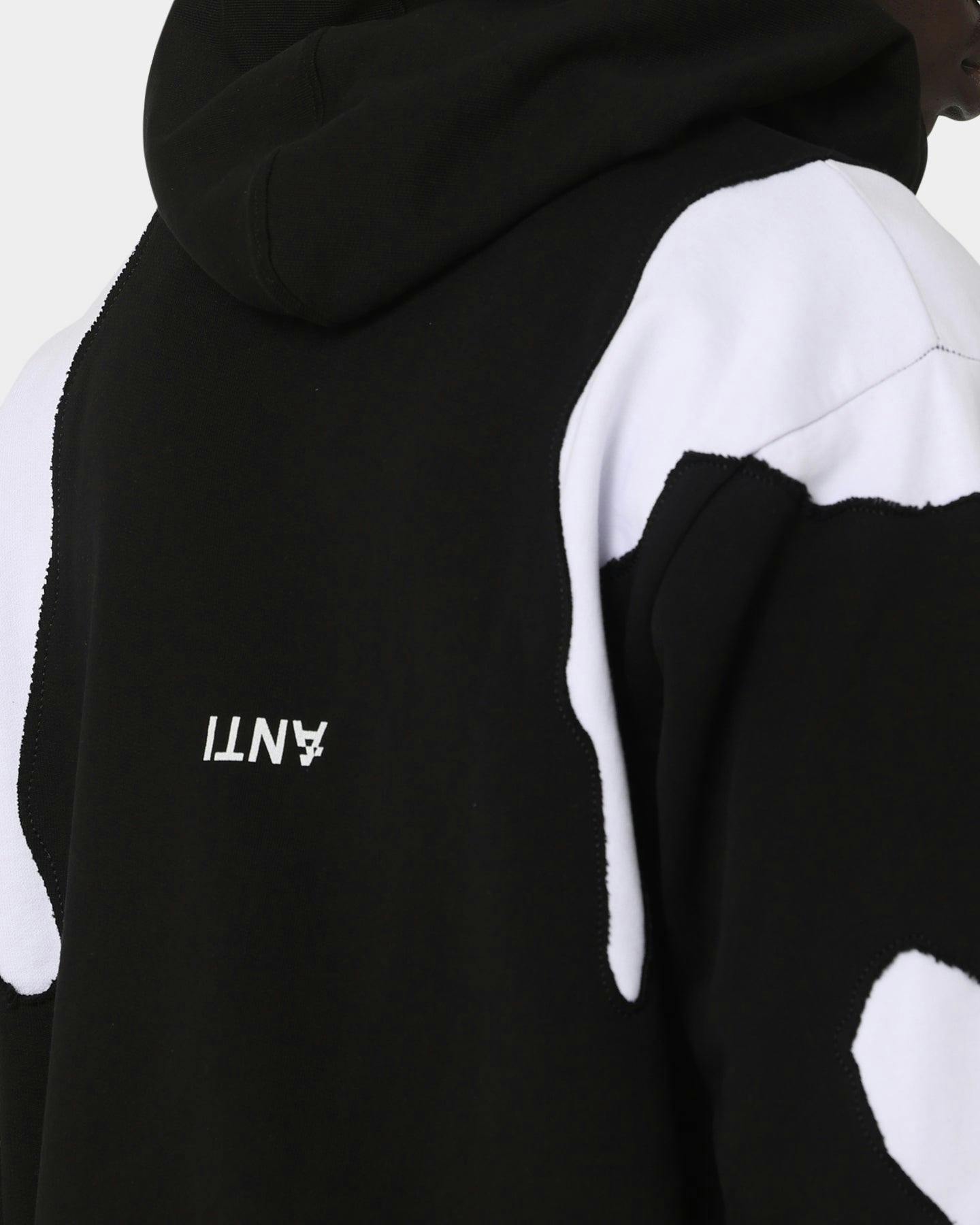 The Anti Order Deconstruction Hoodie Black/White