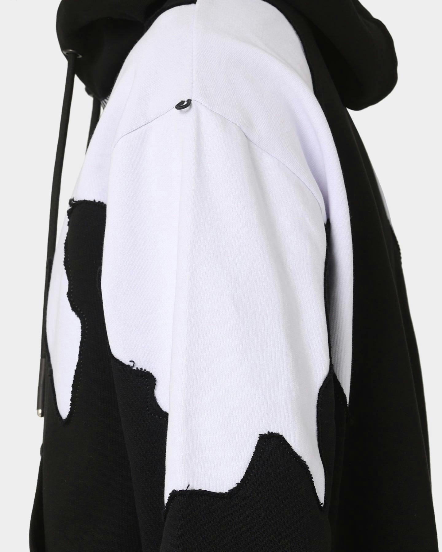 The Anti Order Deconstruction Hoodie Black/White