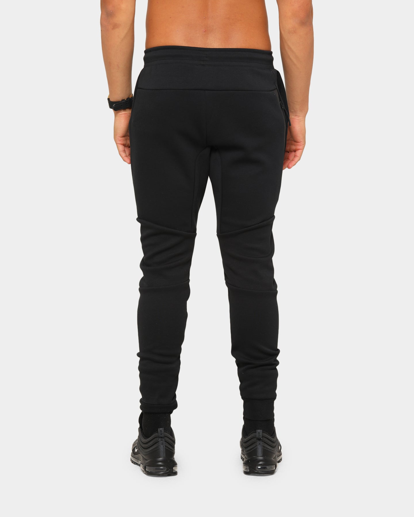 black nike tech pants