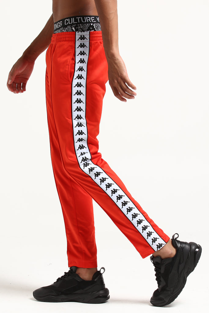 kappa pants red