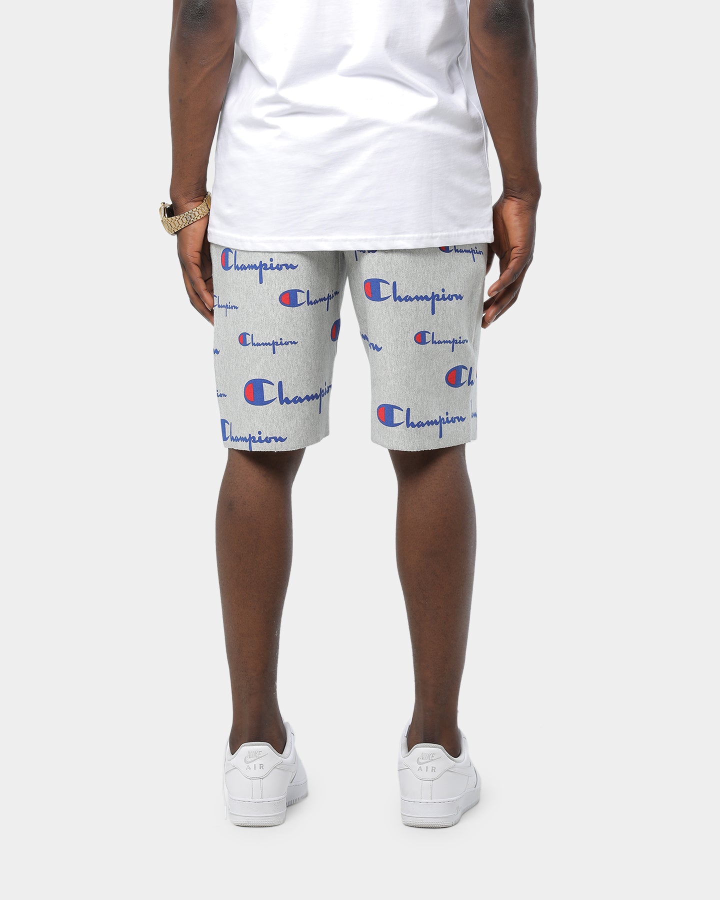 champion cutoff shorts