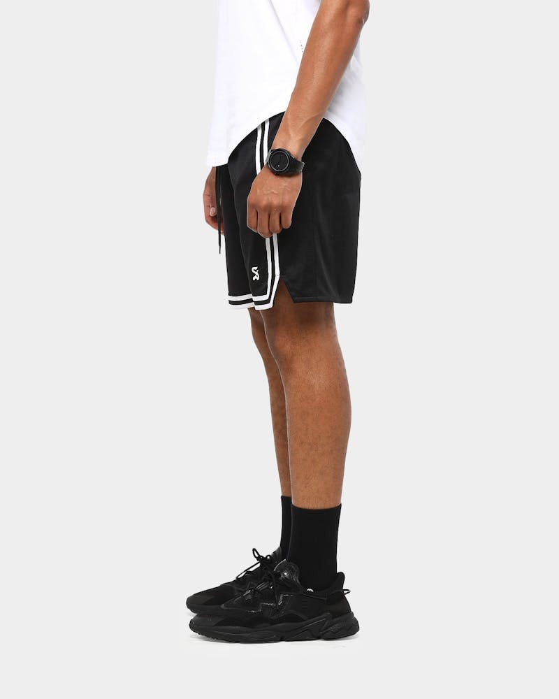 Saint Morta Aion Sport Basketball Short Black White Culture Kings