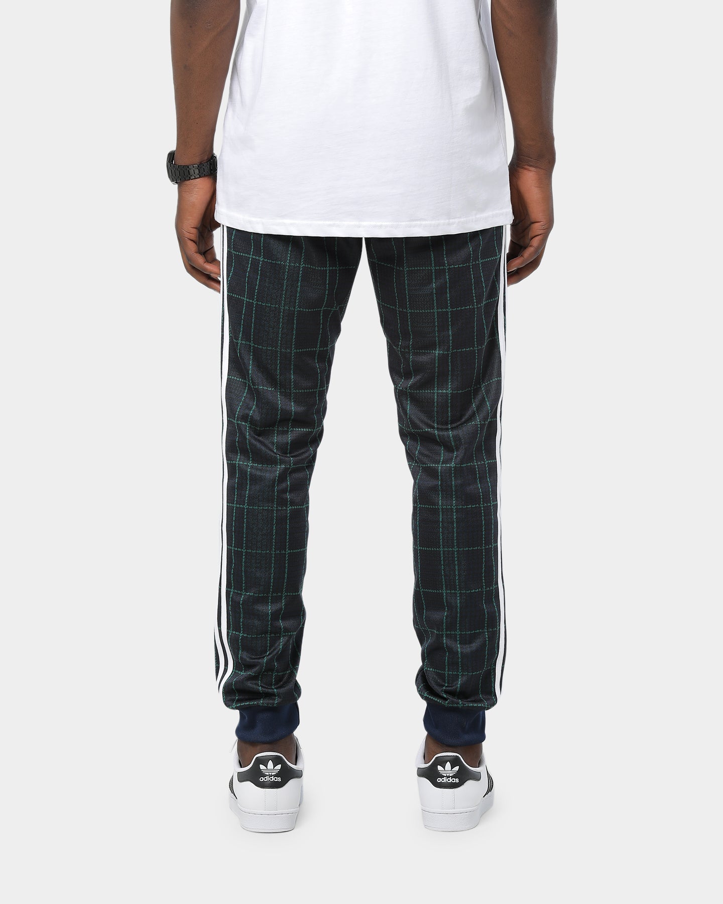 adidas tartan track pants