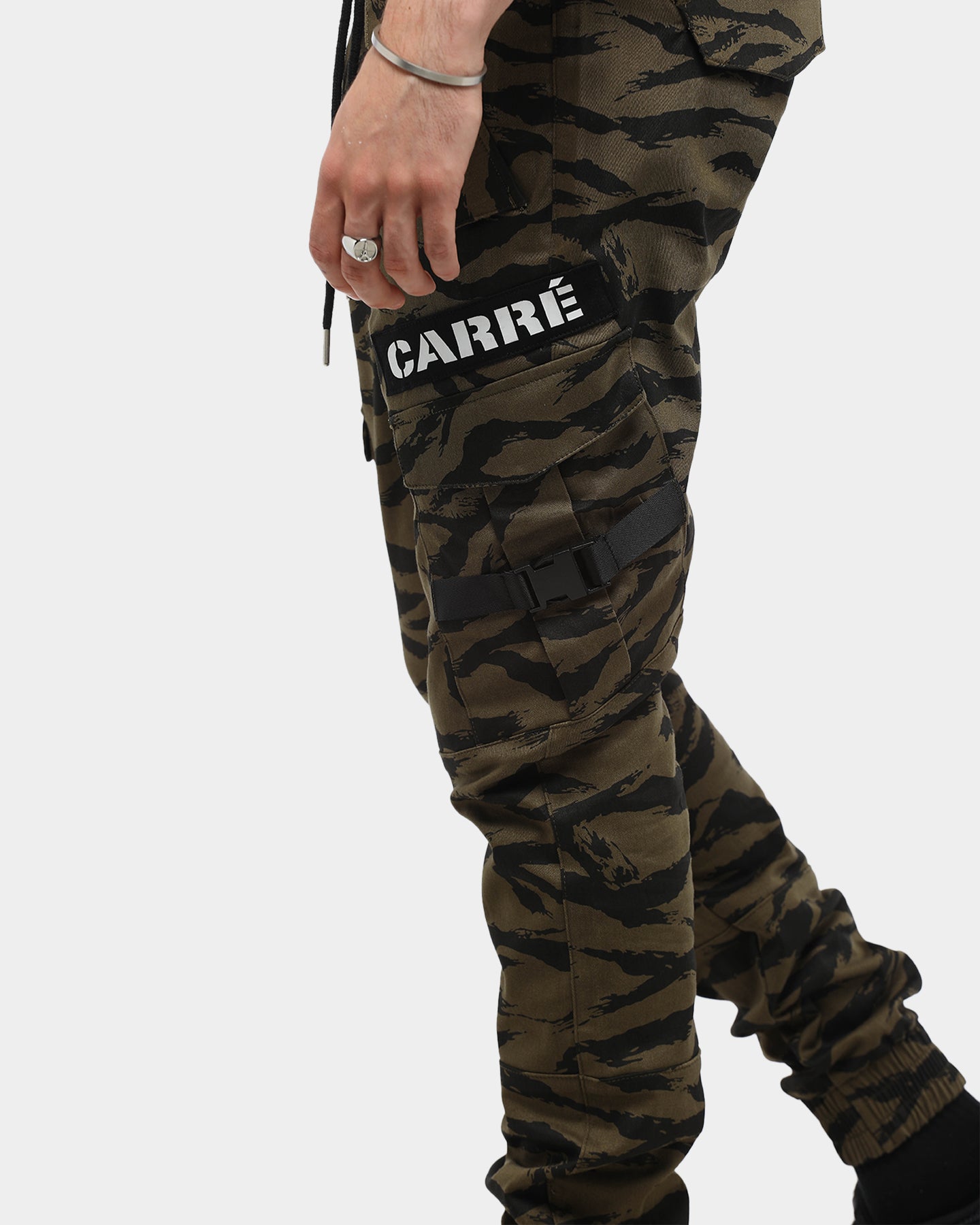 tiger camo joggers