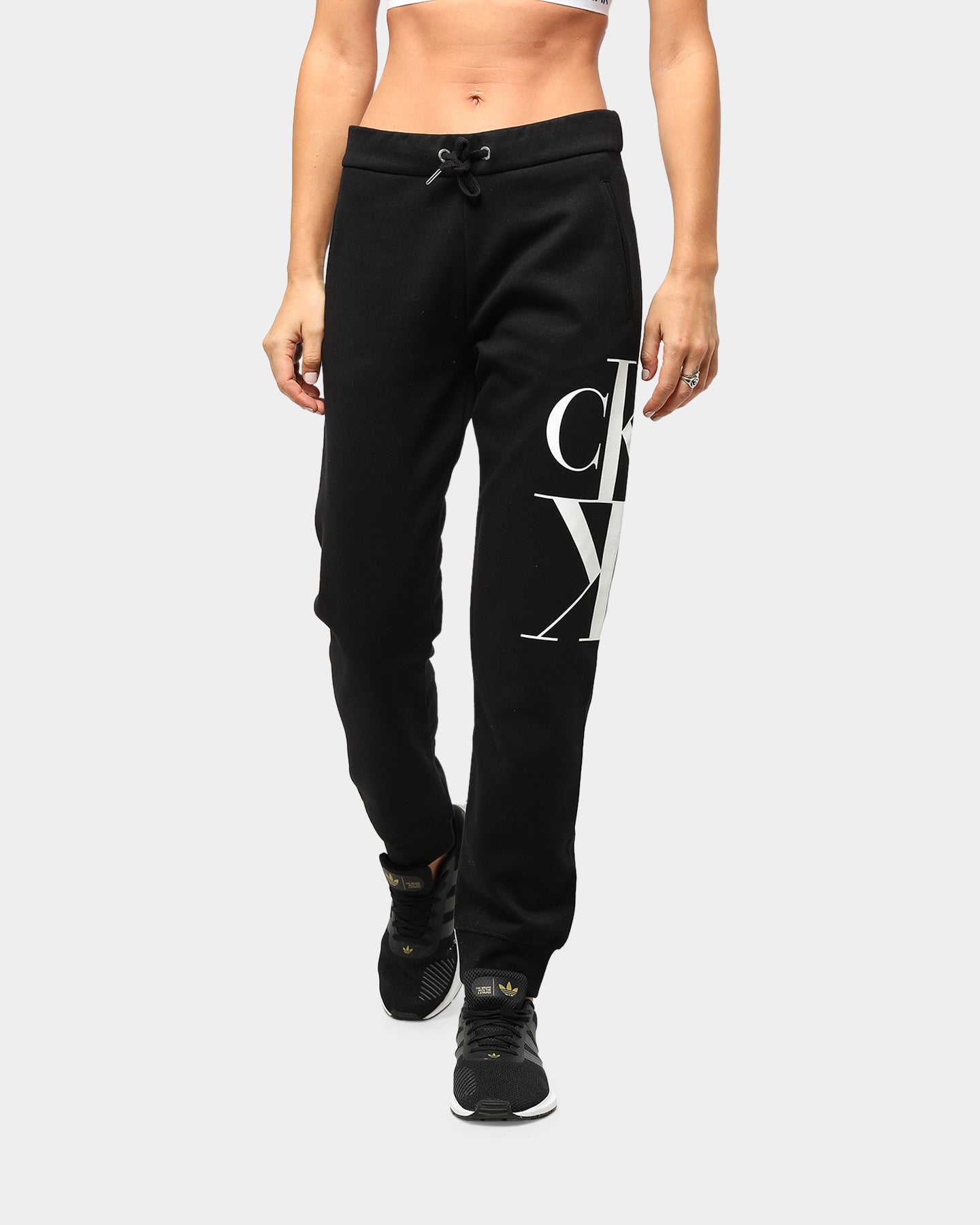 calvin klein black dress pants womens