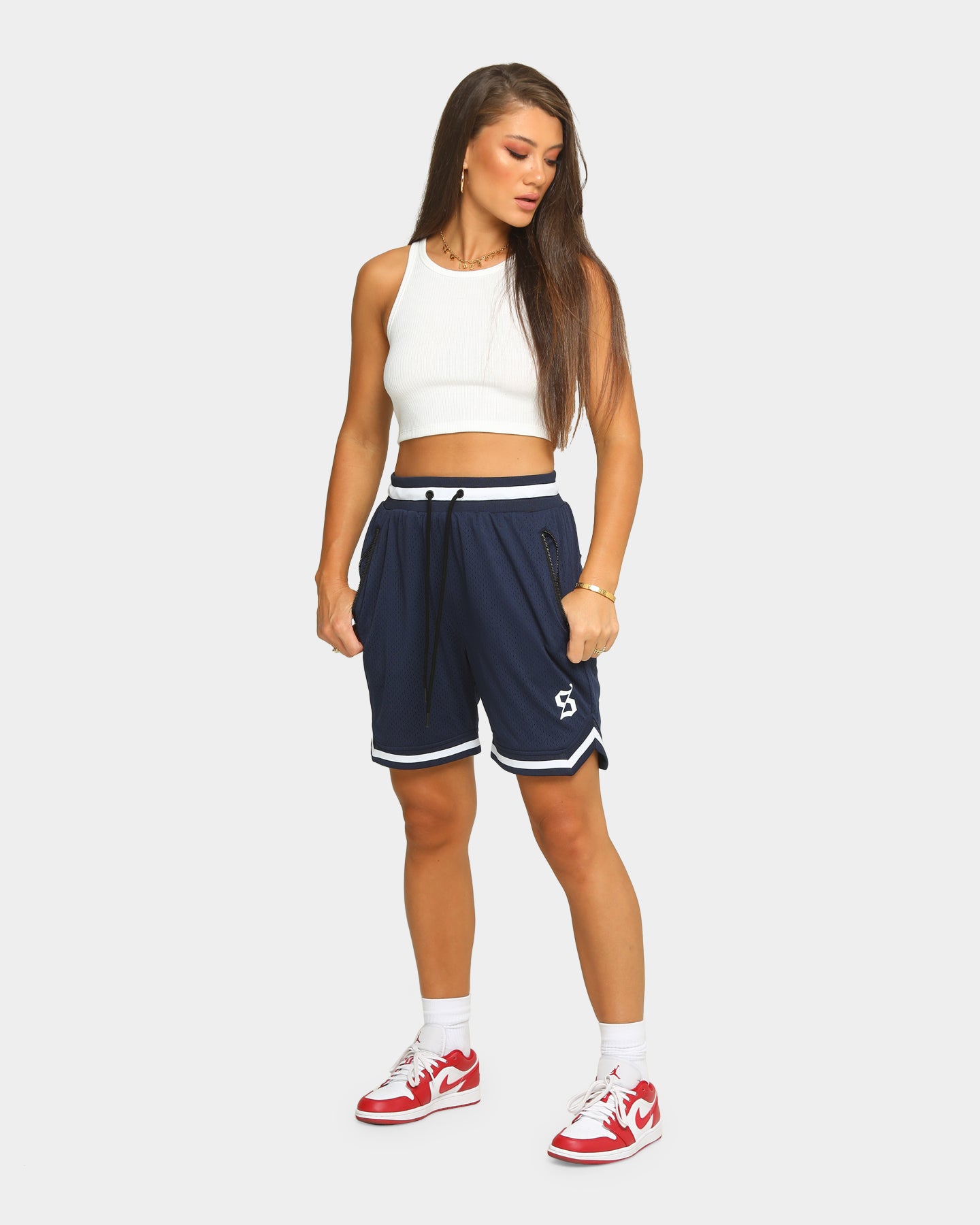 ladies basketball shorts