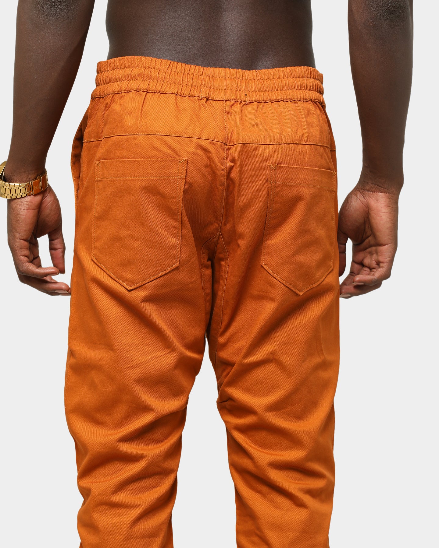 burnt orange khaki pants