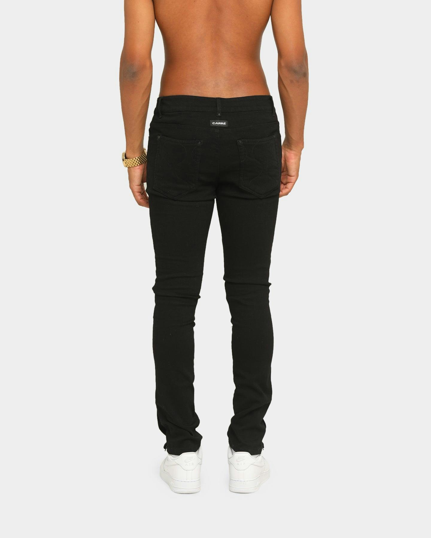 Carré Roadman Quilted Jeans Black Culture Kings