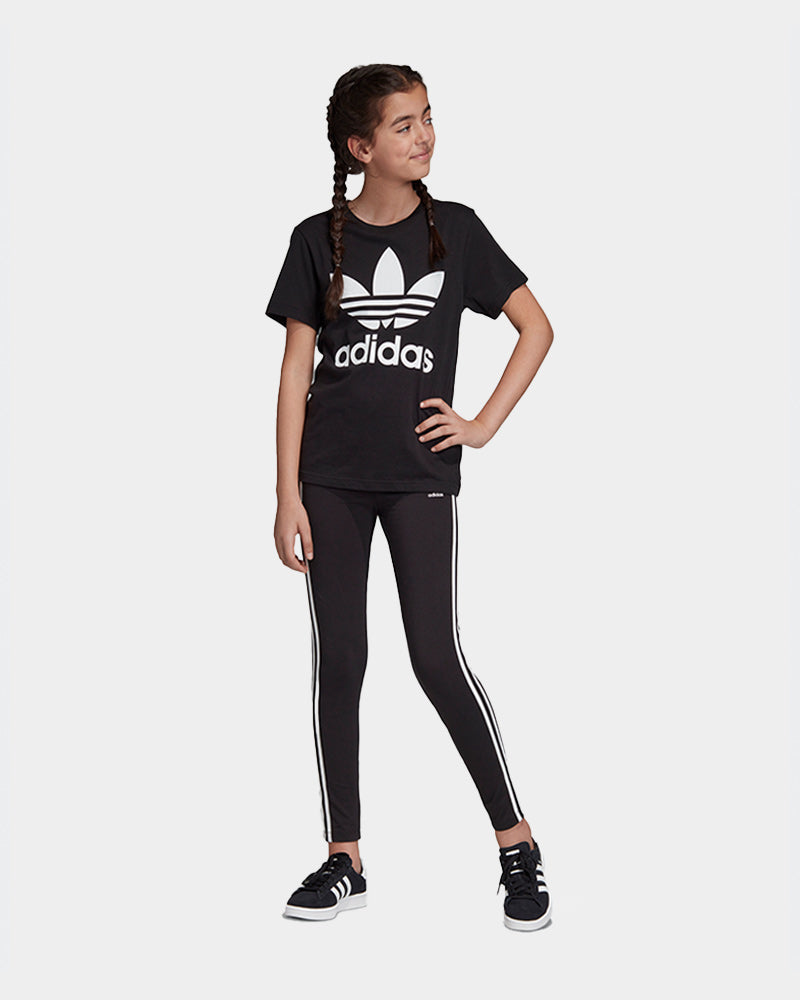 black sports leggings kids