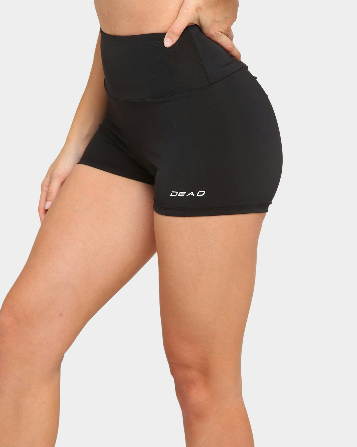 Dead Sport Women's Scrunch Bum Shorts Black Culture Kings
