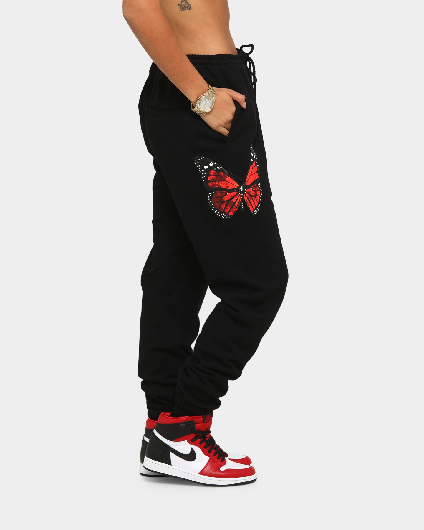 butterfly tracksuit pants