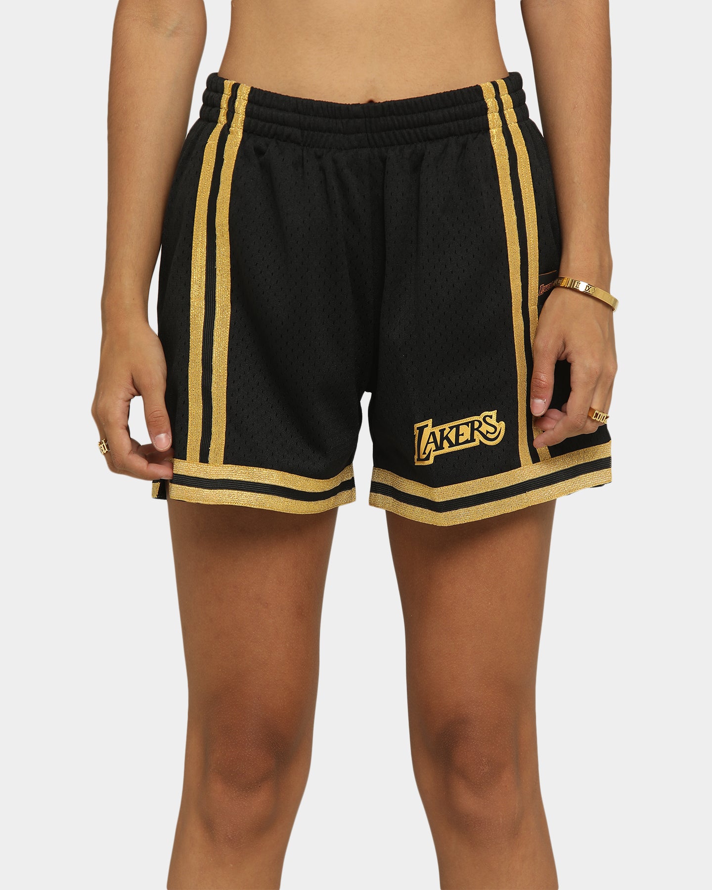 lakers black short