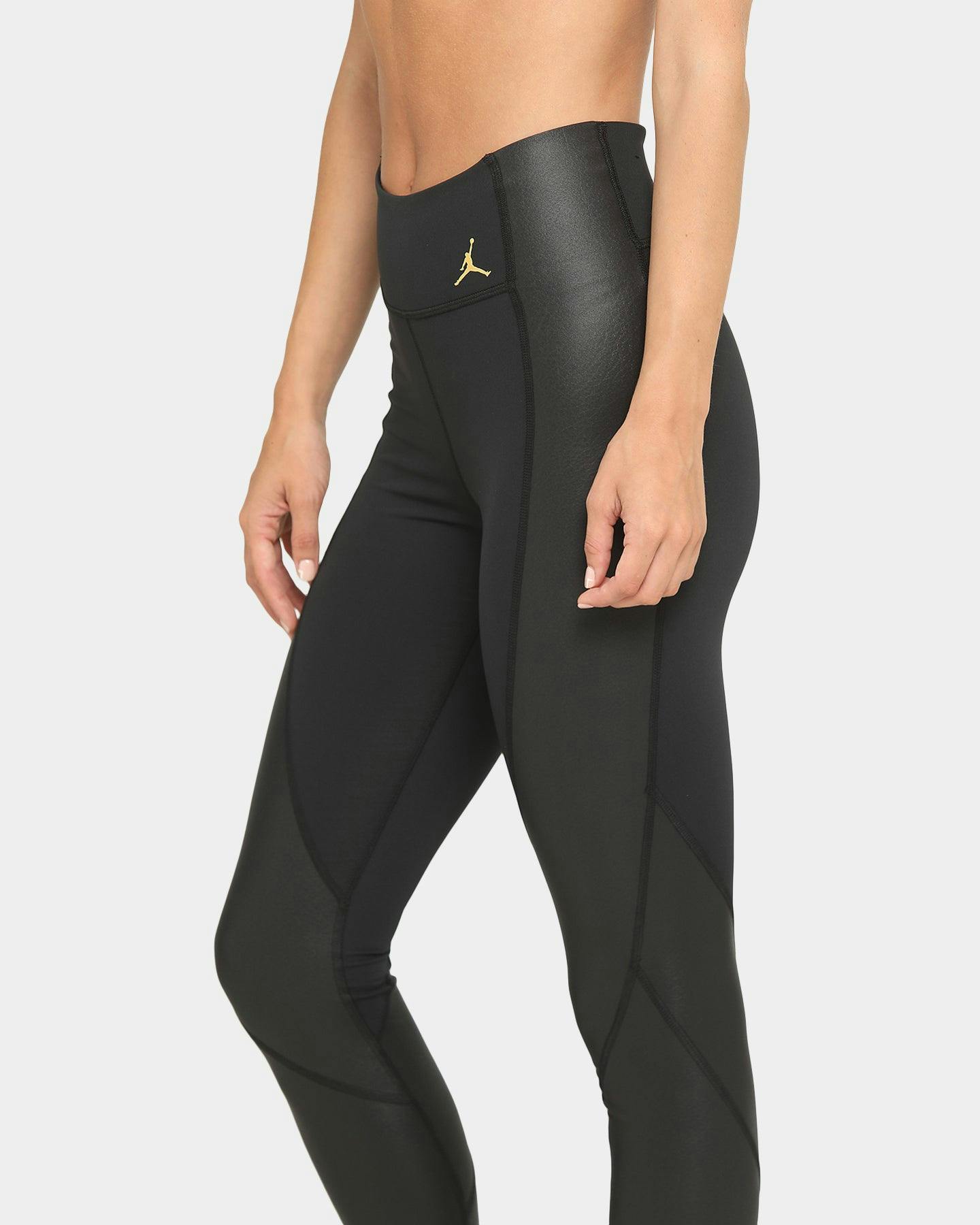 Jordan Women's J CTR Leggings Black/Metallic Culture Kings