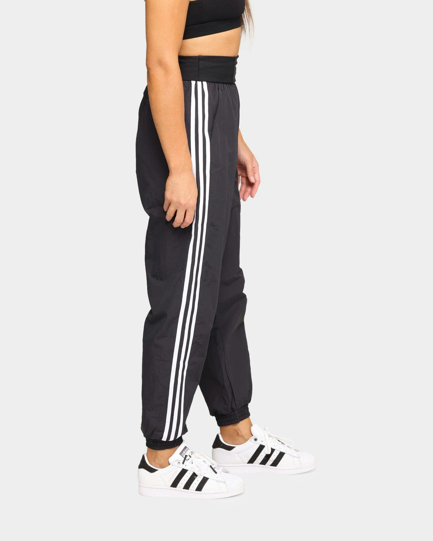 Adidas Double-Waistband Fashion Track Pants Black | Culture Kings