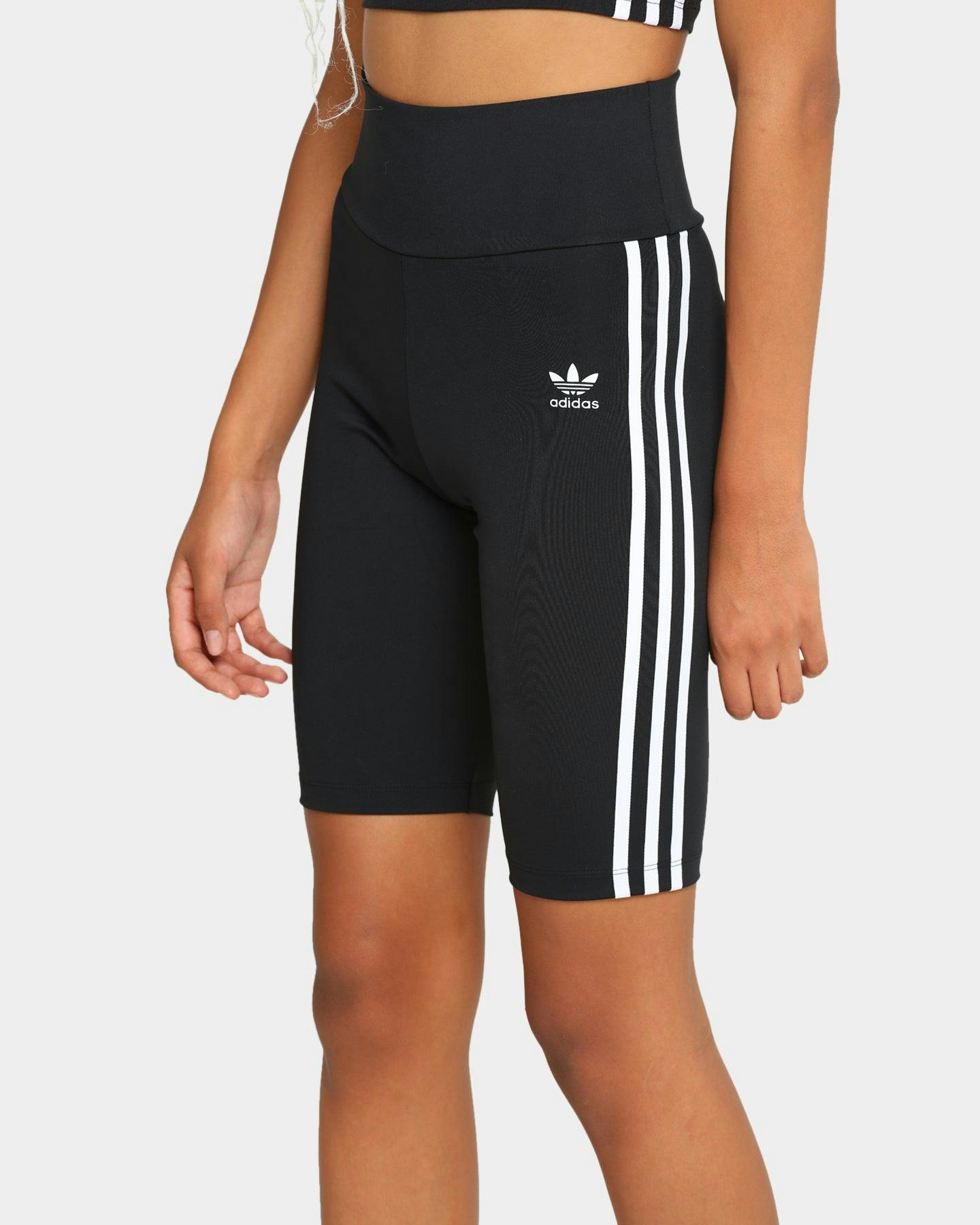Adidas Women's Primeblue HighWaist Bike Shorts Black Culture Kings