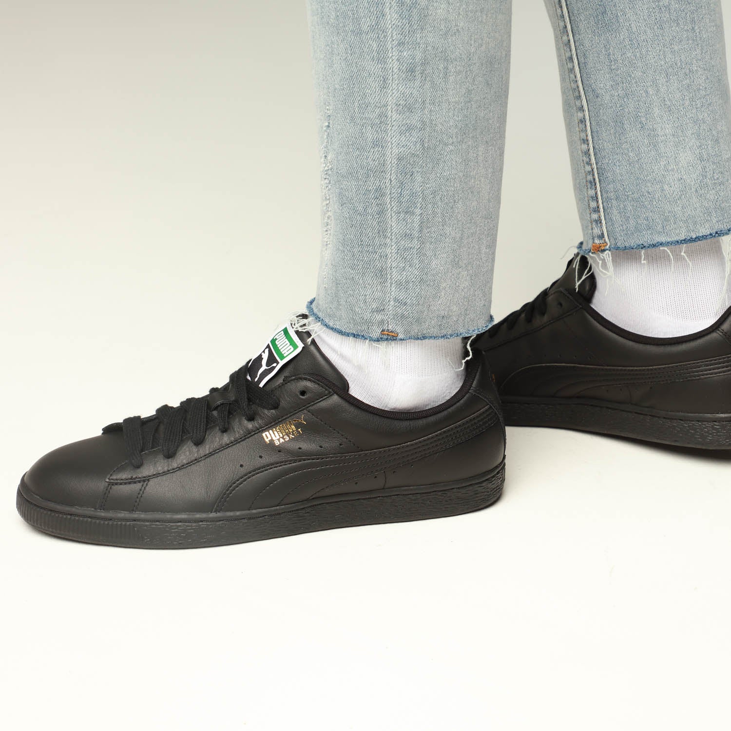 puma basket classic lfs black