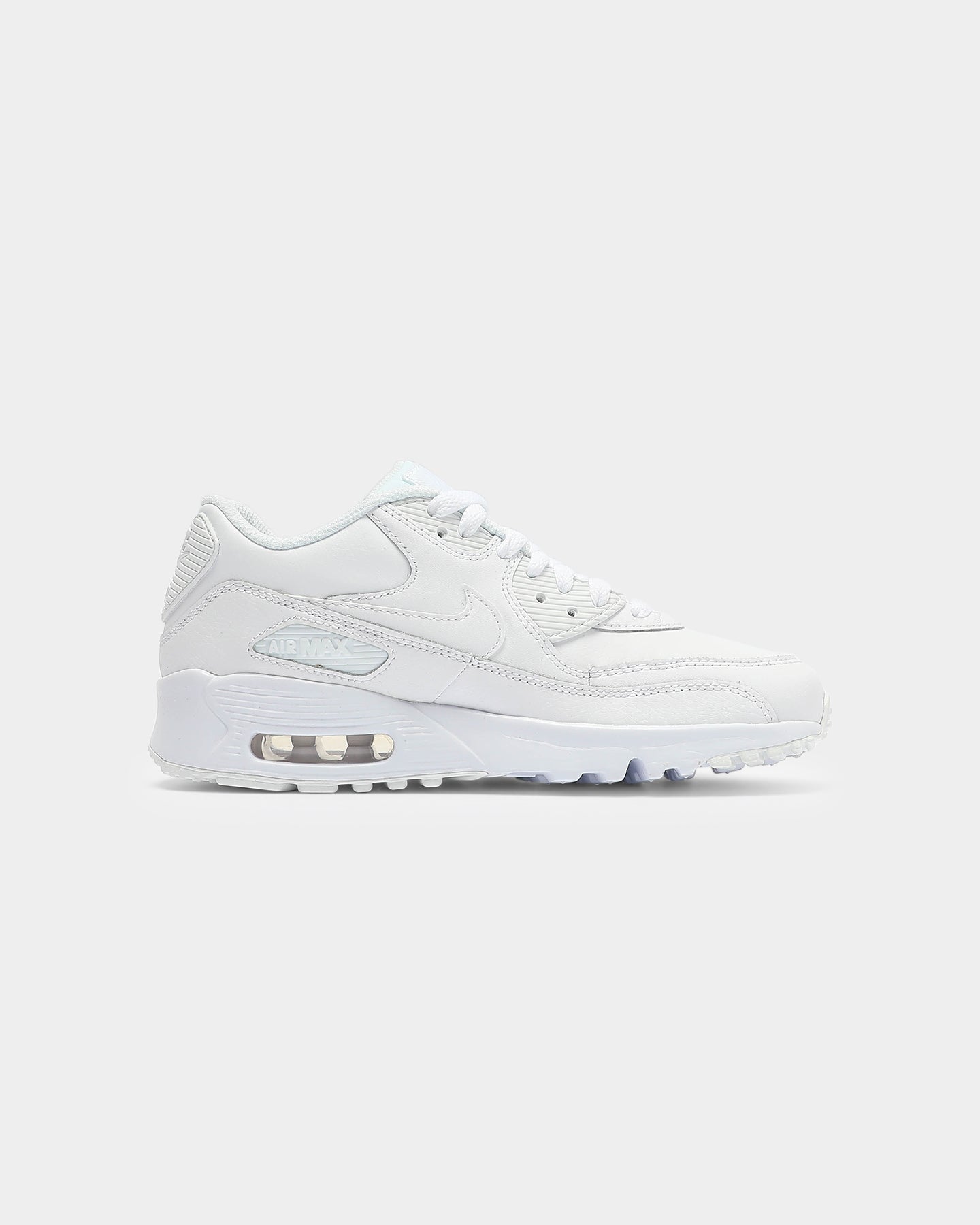 Nike Air Max 90 Leather Older Kids' Shoe WhiteWhite Sneakers Nike, AM270 React, hot drop sur Zalando ! | Black