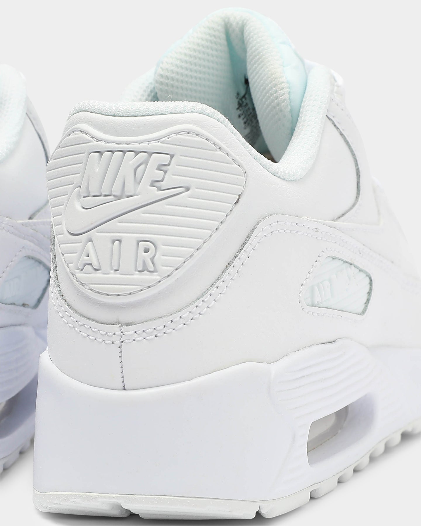 Nike Air Max 90 Leather Older Kids' Shoe WhiteWhite Sneakers Nike, AM270 React, hot drop sur Zalando ! | Black