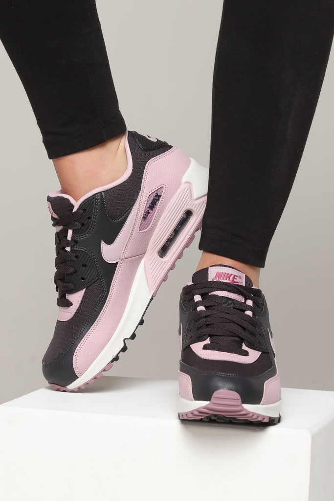 Nike Women's Air Max 90 Dark GreyPlum Nike Women's Air Max 90 Dark GreyPlum