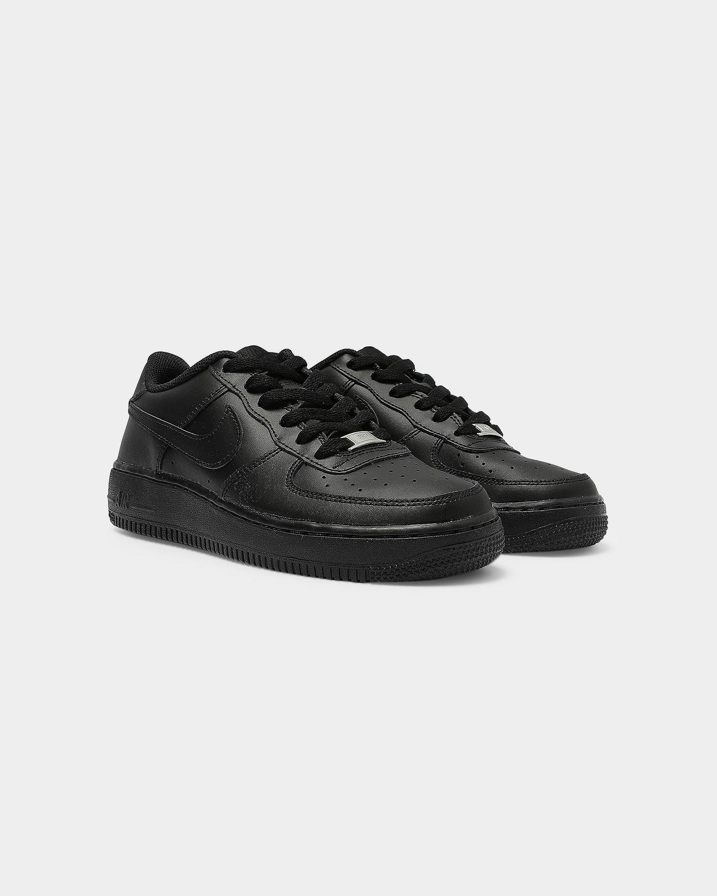 Nike Boys Air Force 1 (GS) Black/Black/Black