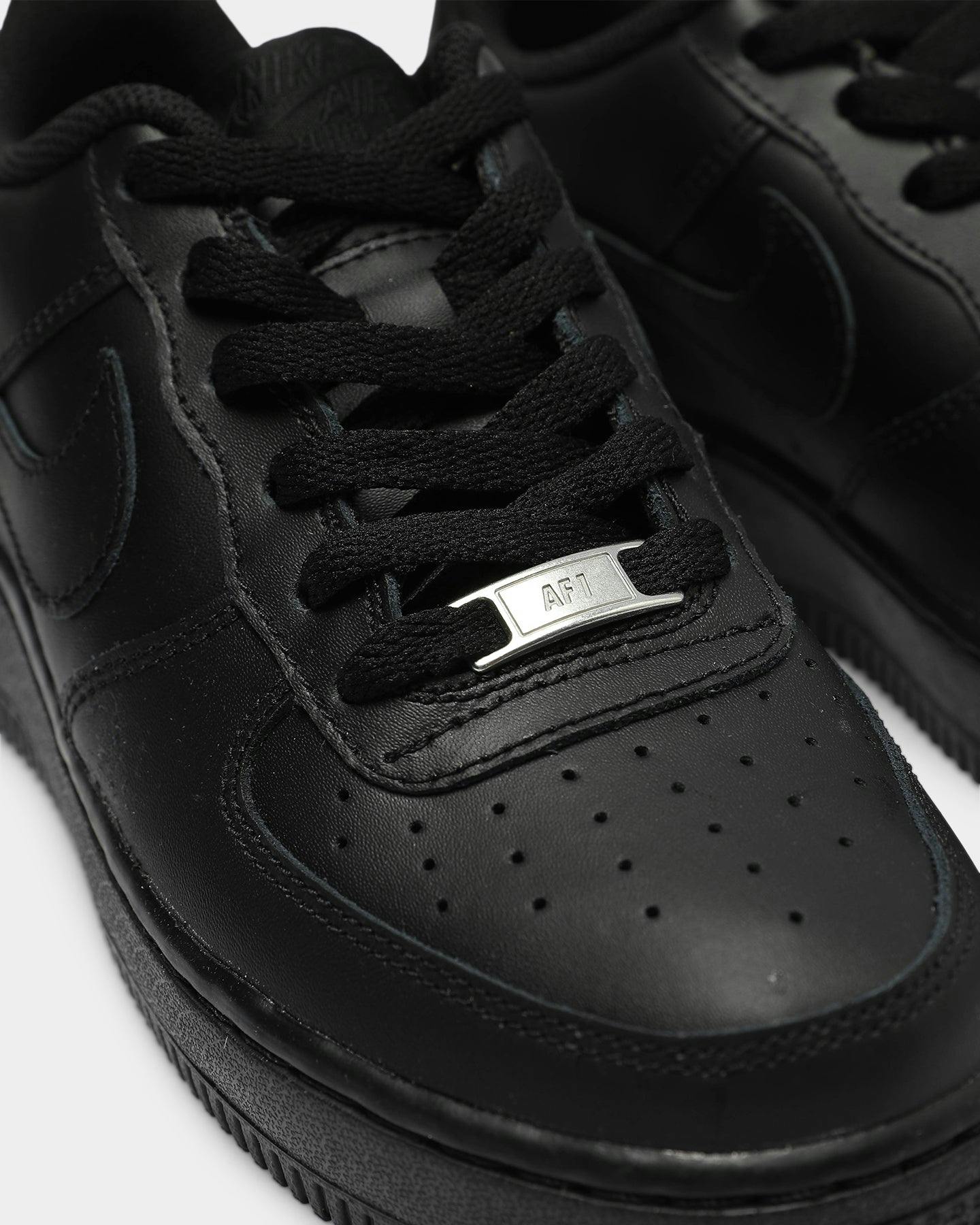 Nike Boys Air Force 1 (GS) Black/Black/Black