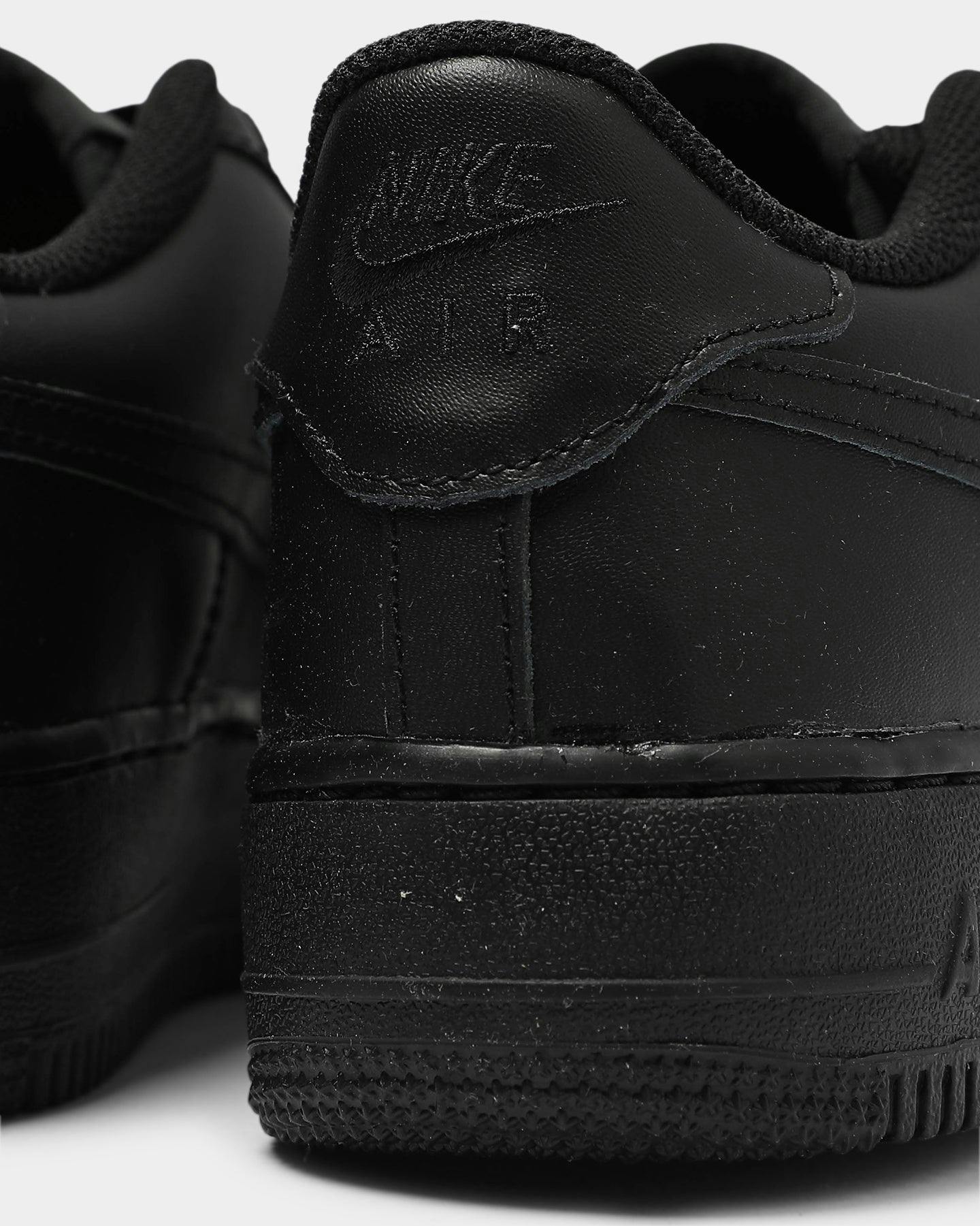 Nike Boys Air Force 1 (GS) Black/Black/Black