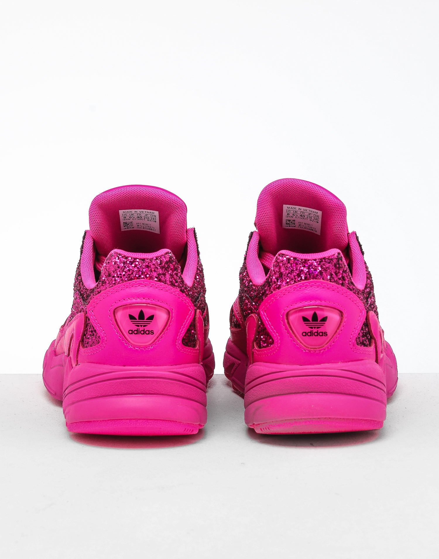 adidas falcon glitter pink