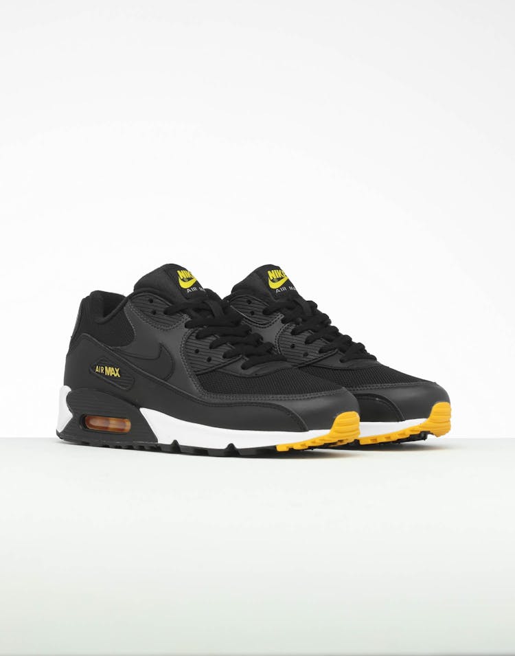 Nike Air Max 90 Essential Black Yellow White Culture Kings
