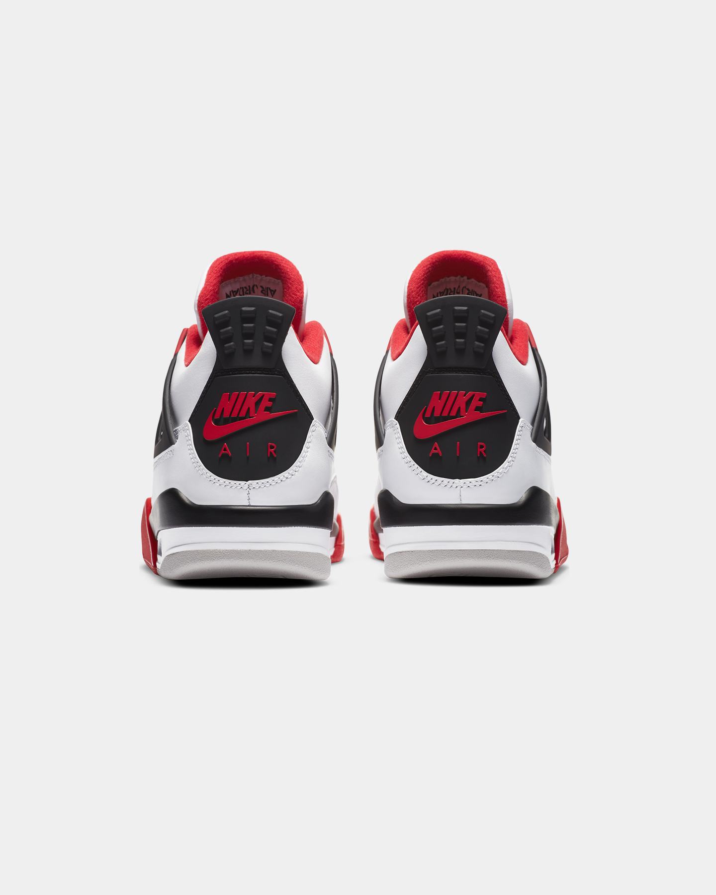 jordan retro 4 red black and white