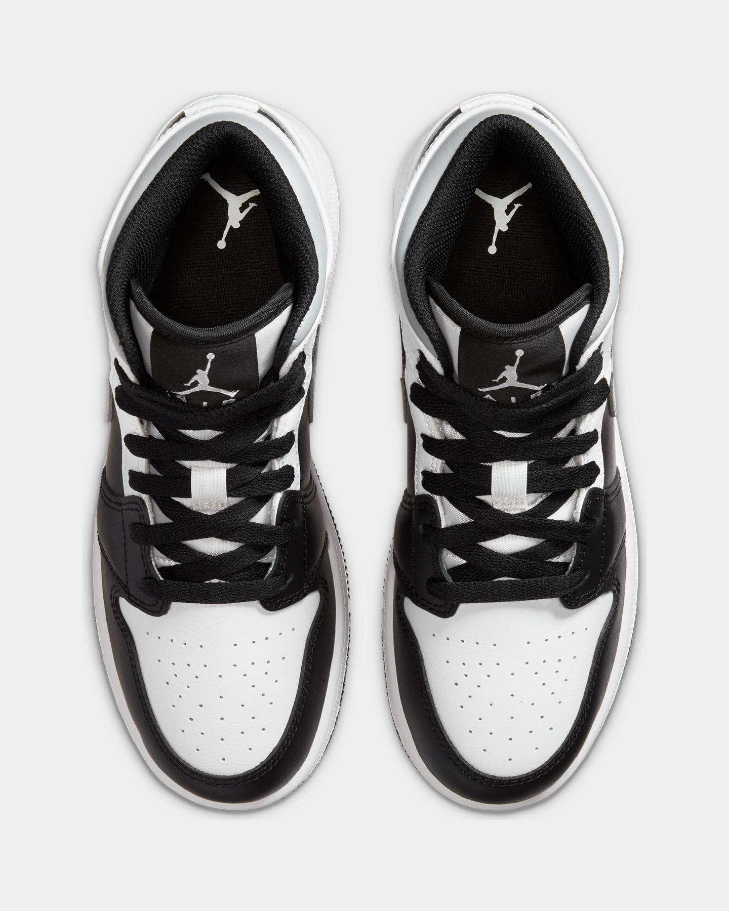 jordan 1 mid gs white shadow