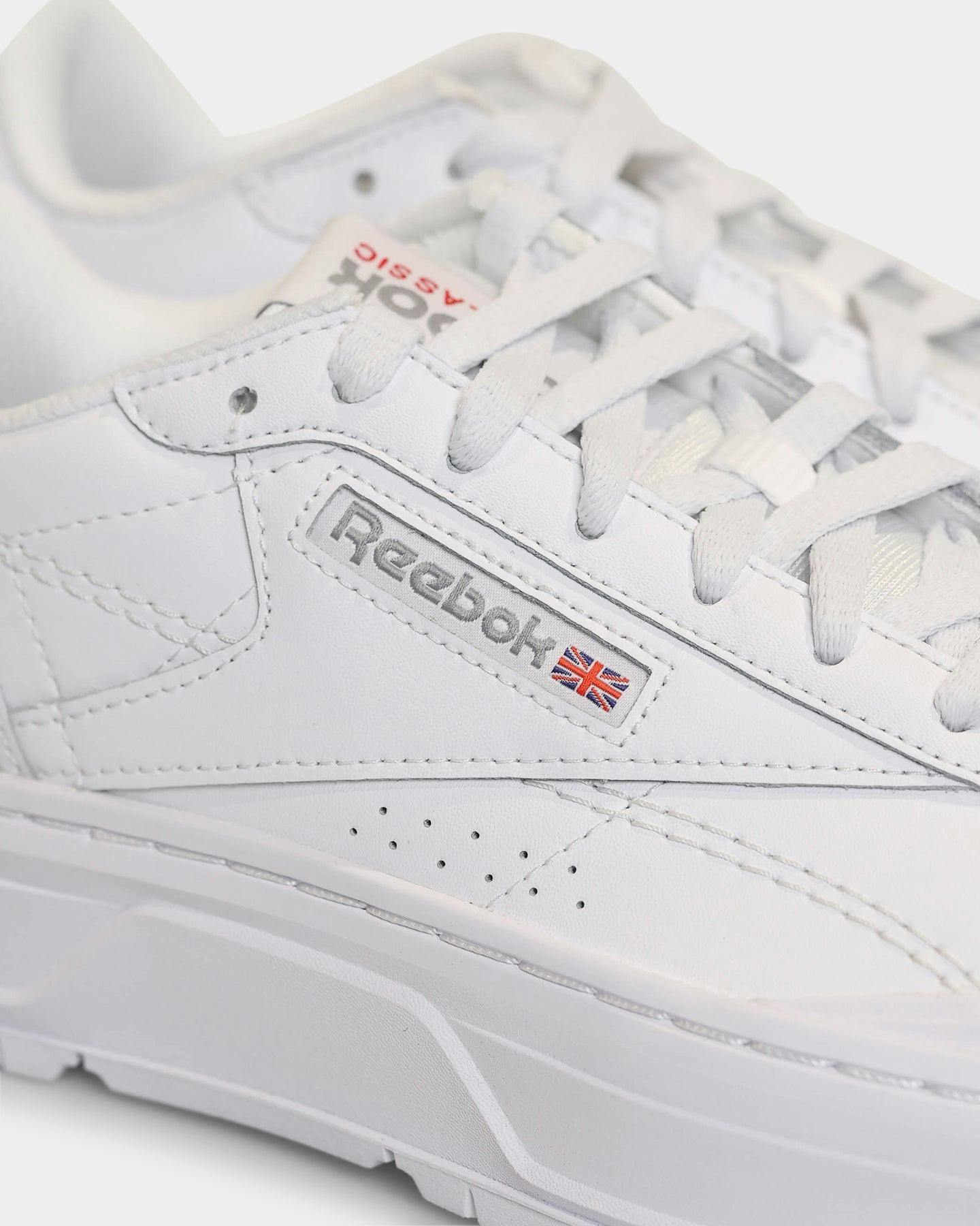 Reebok Women's Club C Double Geo White/White/Chalk | Culture Kings
