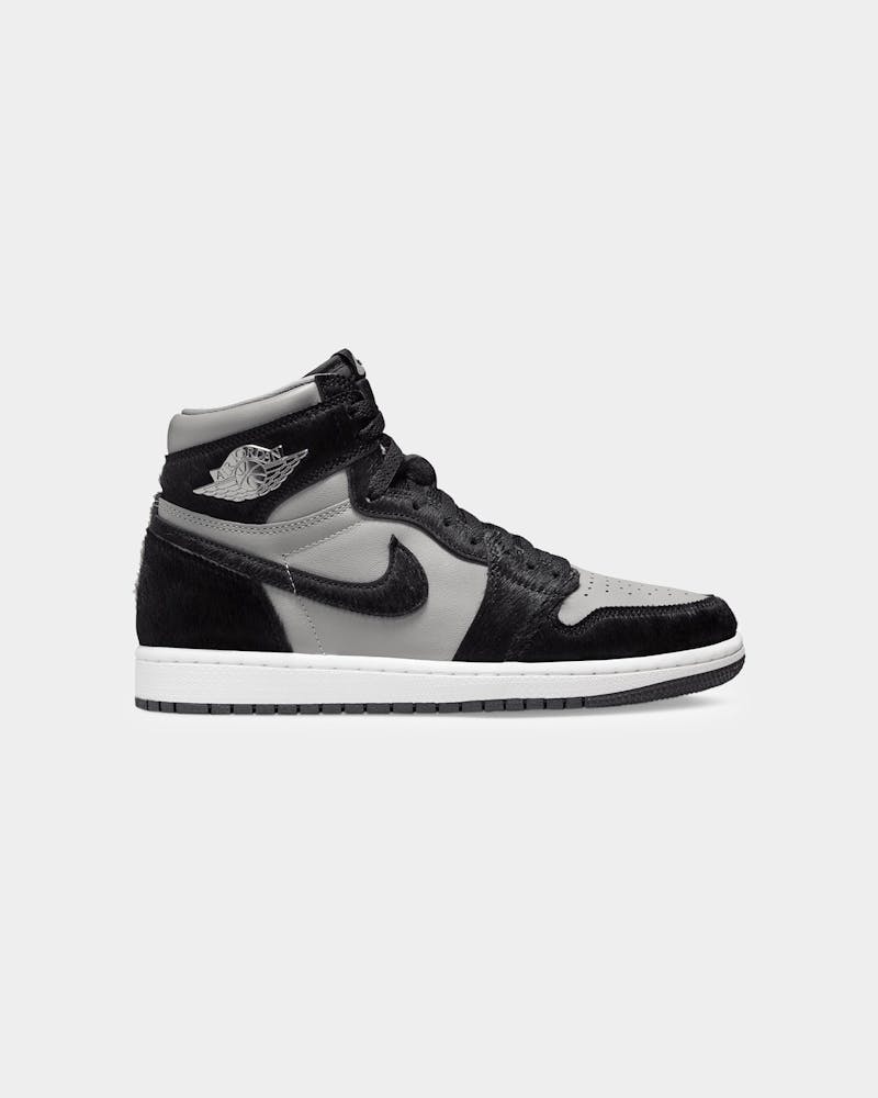 Jordan Women's Air Jordan 1 Retro Hi "Twist 2.0" Medium Grey/Black thumbnail - 2