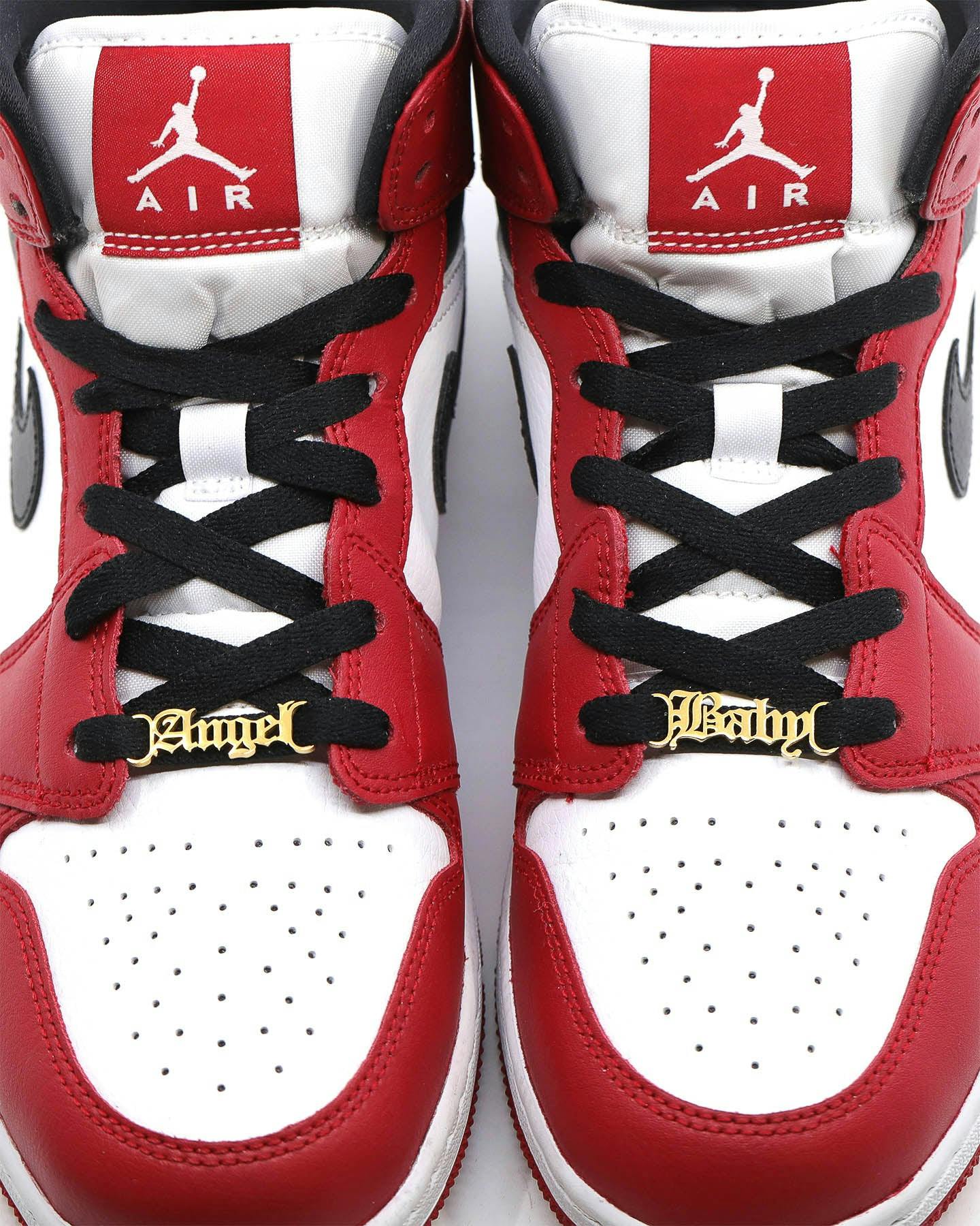 Raising Hell Women�s Angel Baby Shoe Charm Gold Culture