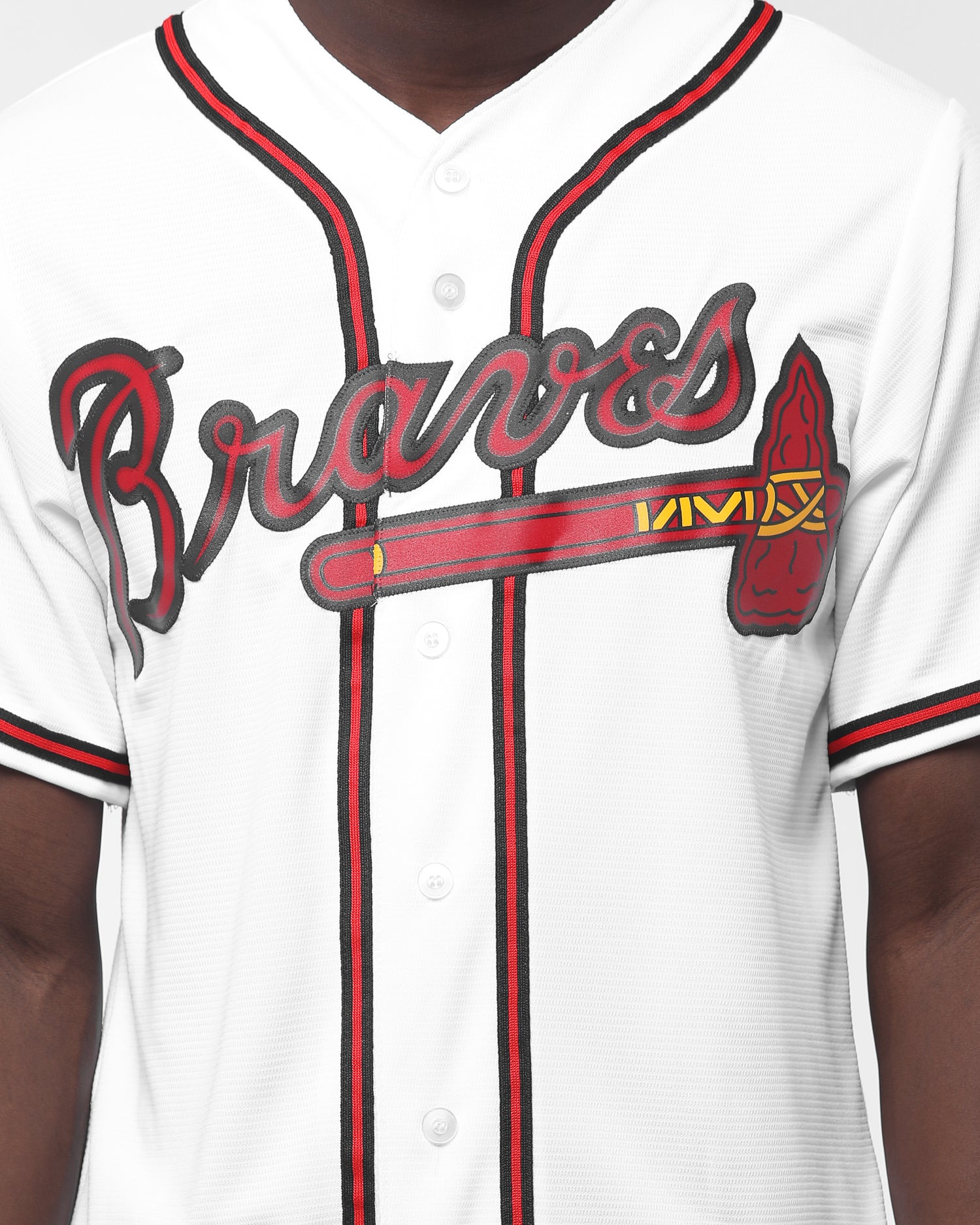 white braves jersey