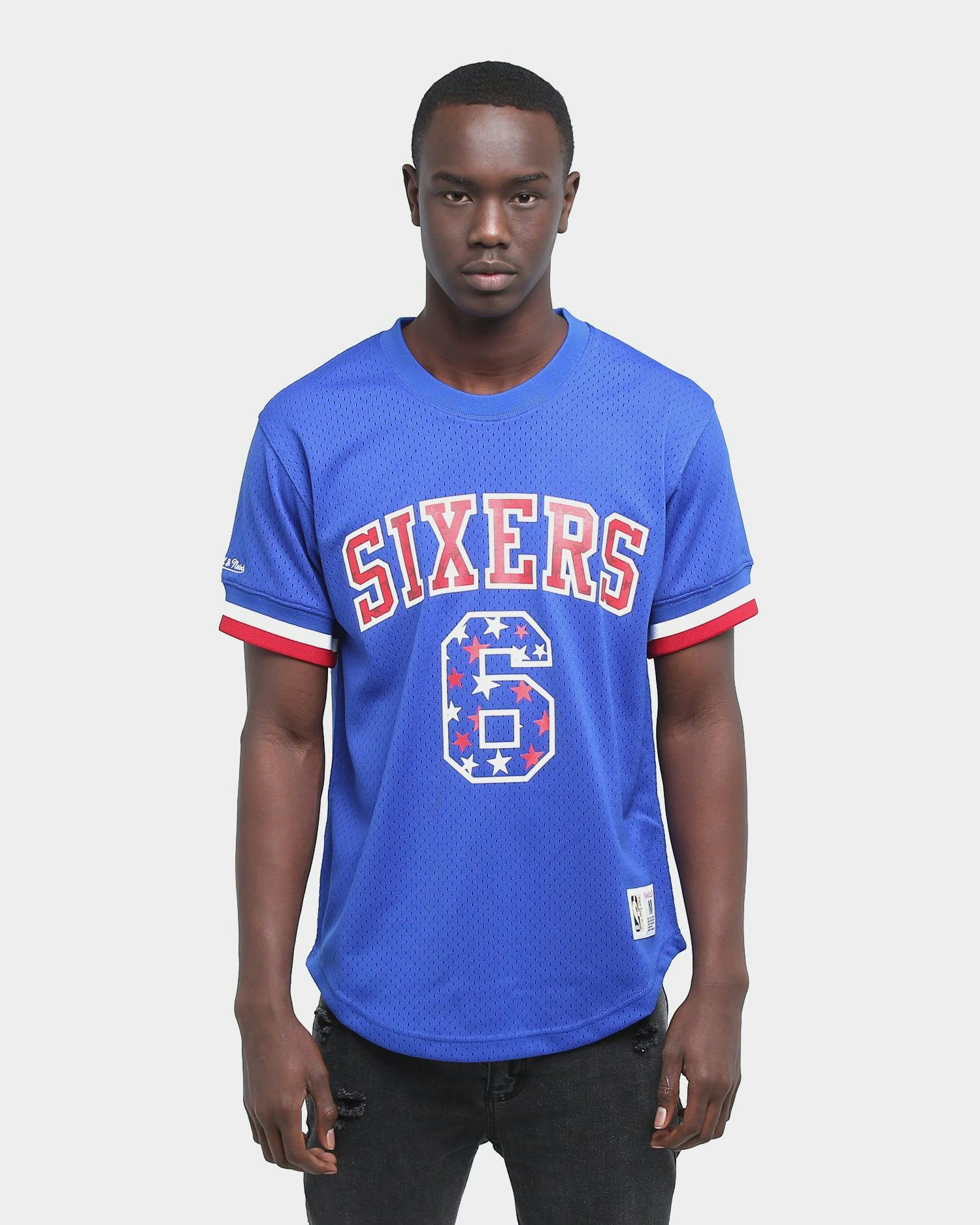 MITCHELL & NESS 76ERS '83 ERVING MESH CREW ROYAL | Culture Kings