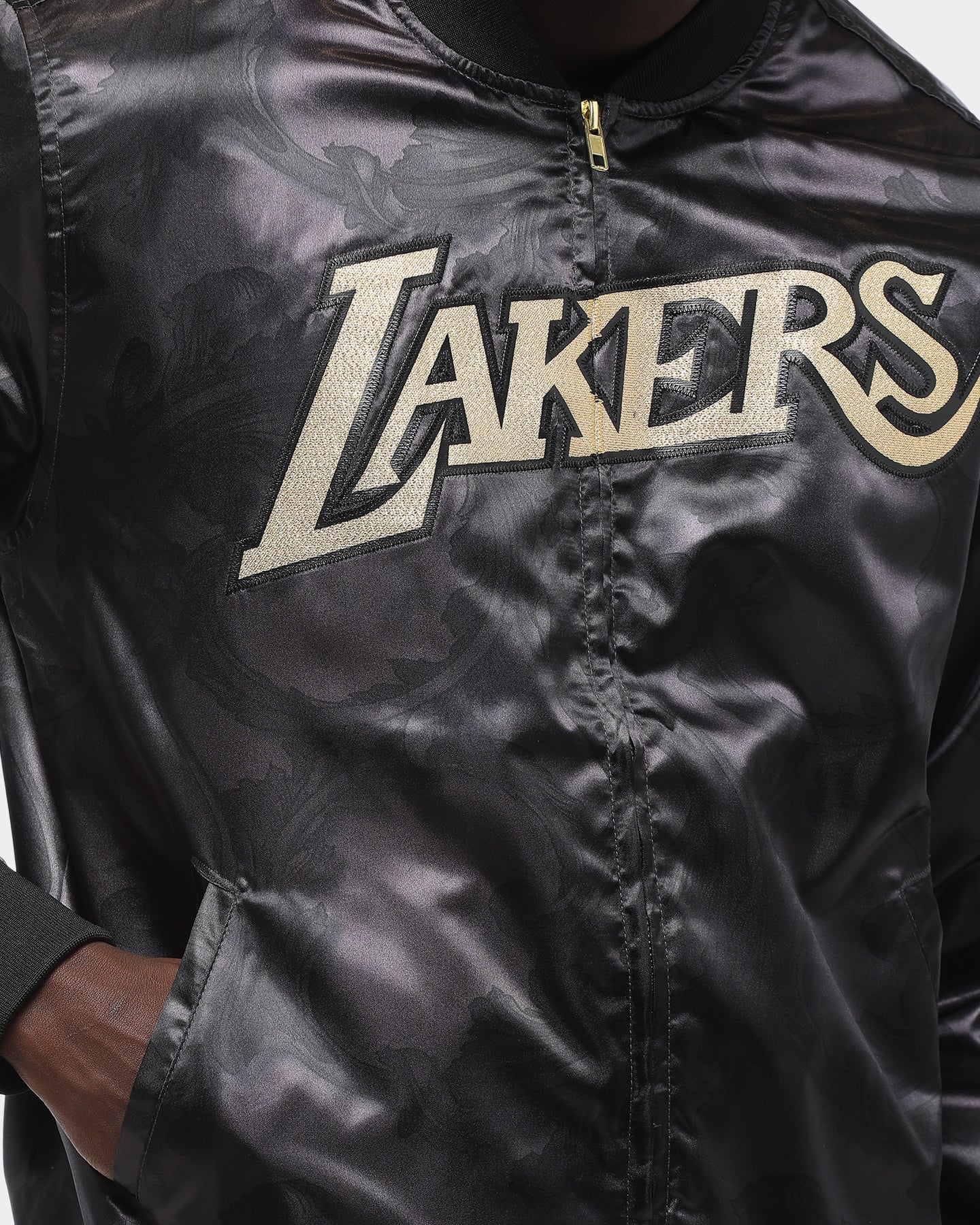 lakers gold jacket