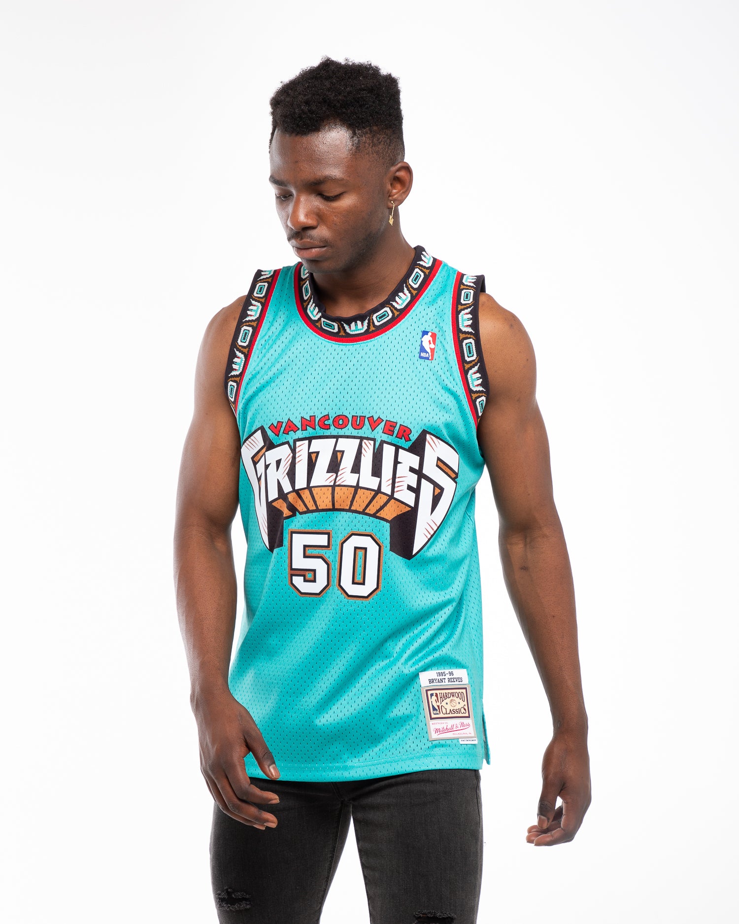 bryant reeves vancouver grizzlies jersey