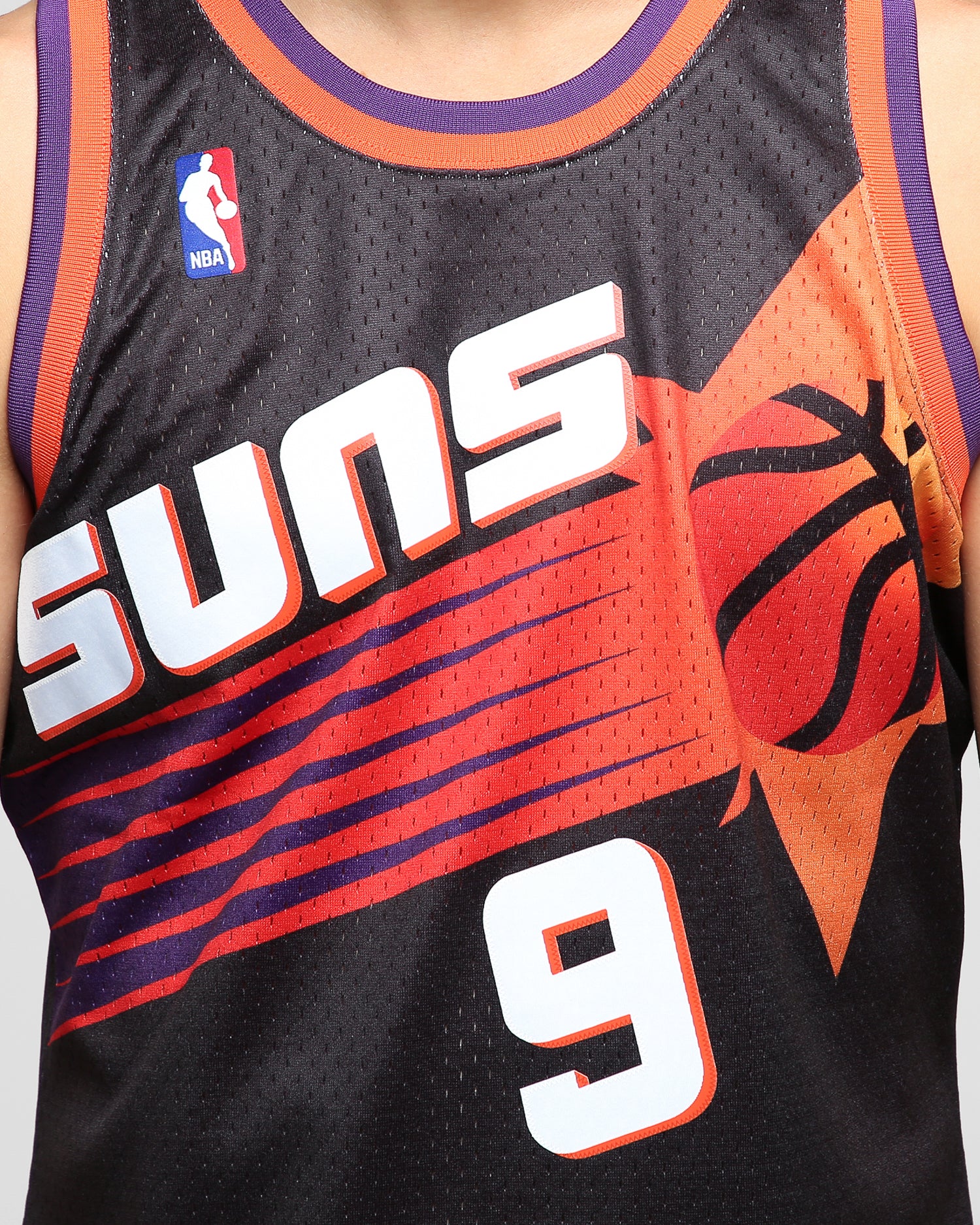 Mitchell & Ness NBA Swingman Jersey Phoenix Suns 1994-95 Dan Majerle #9  Black - BLACK / BLACK