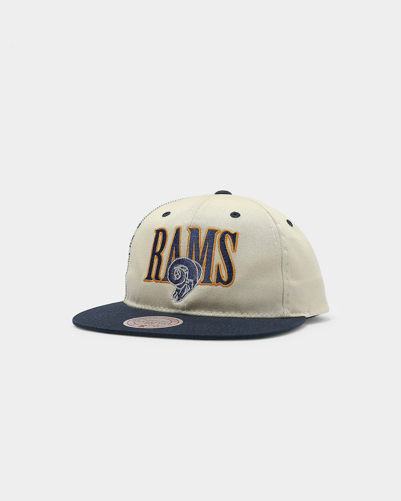 la rams snapback mitchell and ness