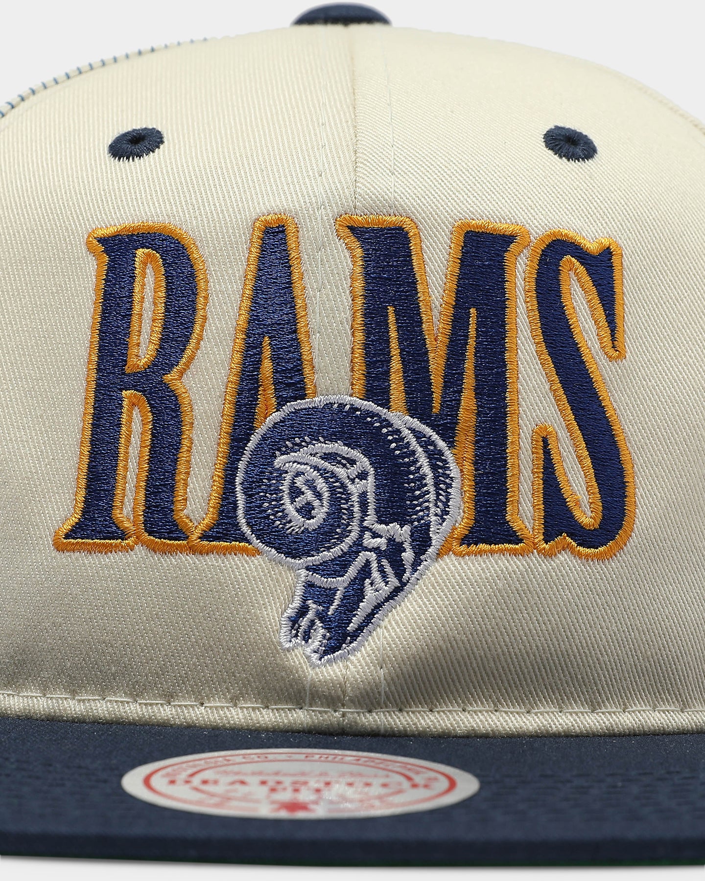 la rams snapback mitchell and ness