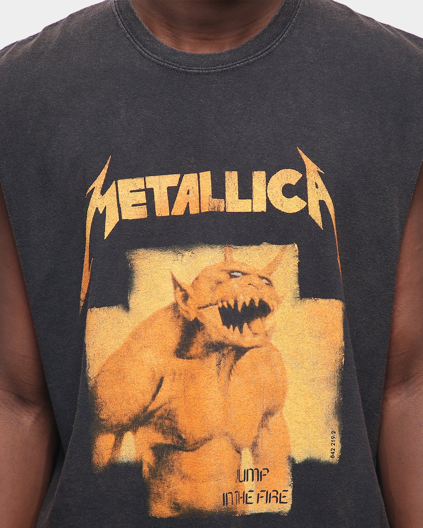 Jump in the Fire T Shirt S-5XL 100% cotton yellow black Metallica