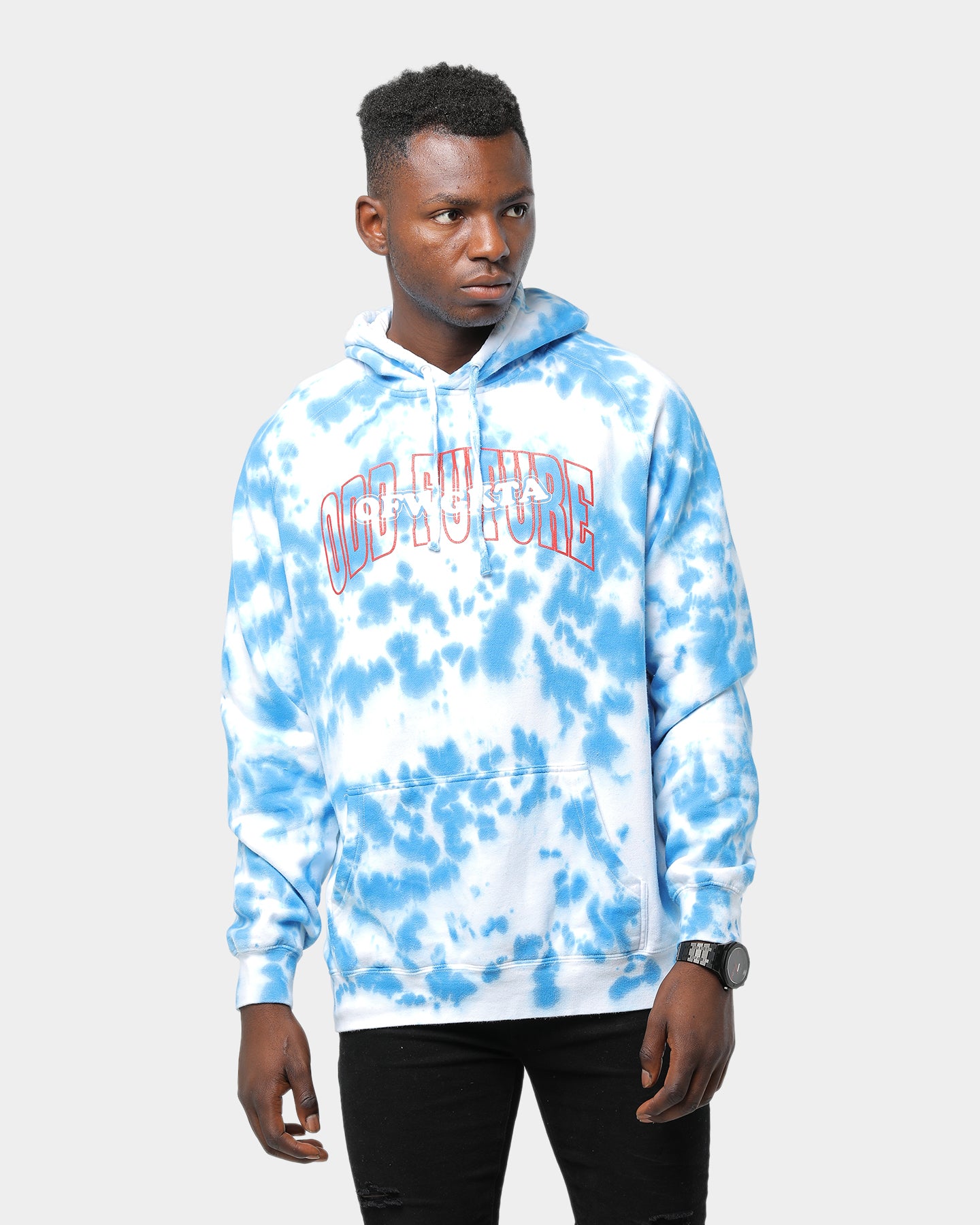 blue odd future hoodie