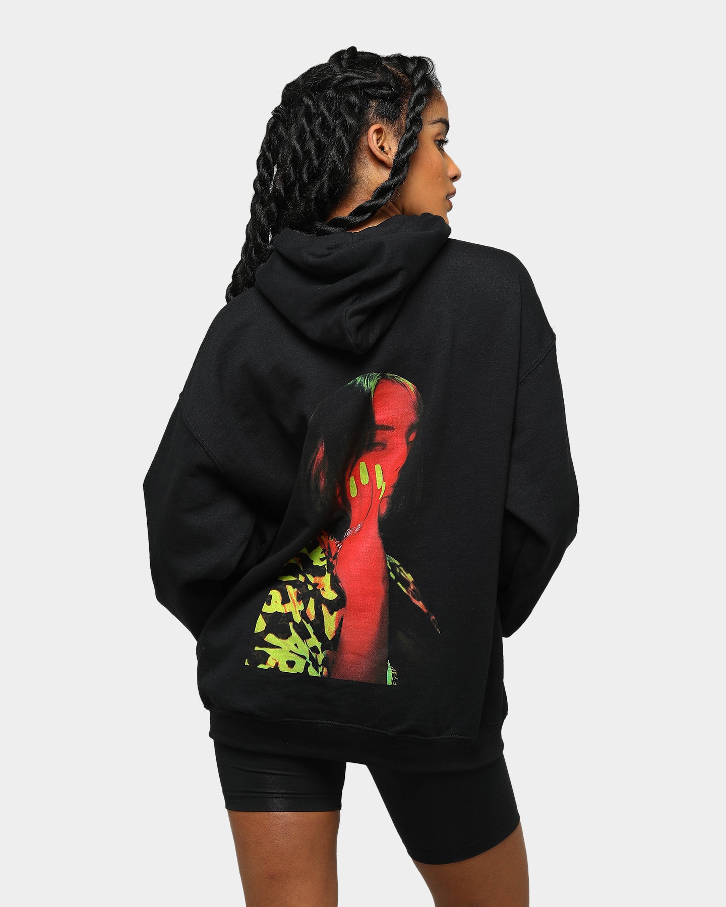 billie eilish black hoodie