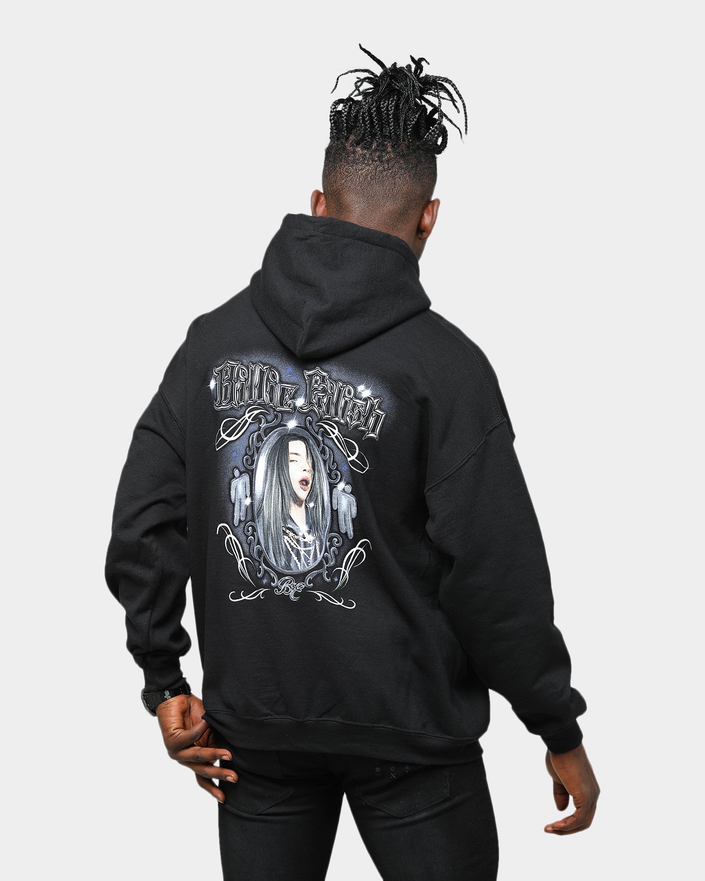 billie eilish black hoodie