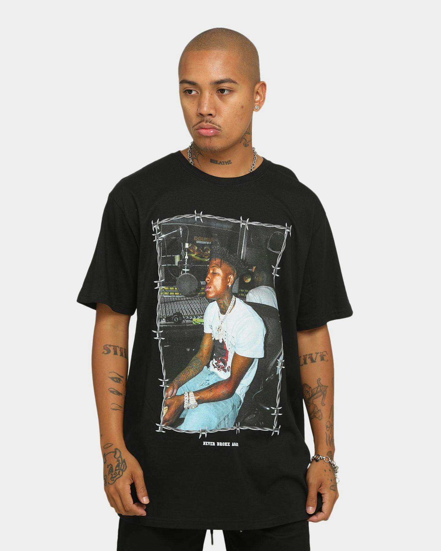 NBA Youngboy Studio T-Shirt Black | Culture Kings