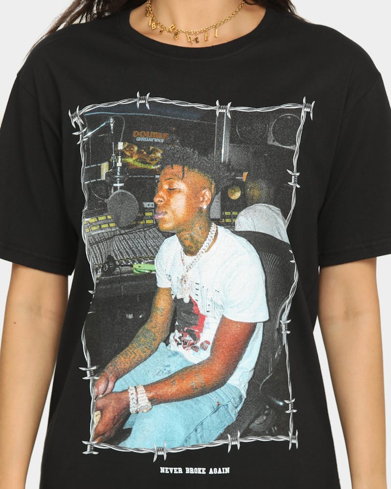 NBA Youngboy Studio T-Shirt Black | Culture Kings