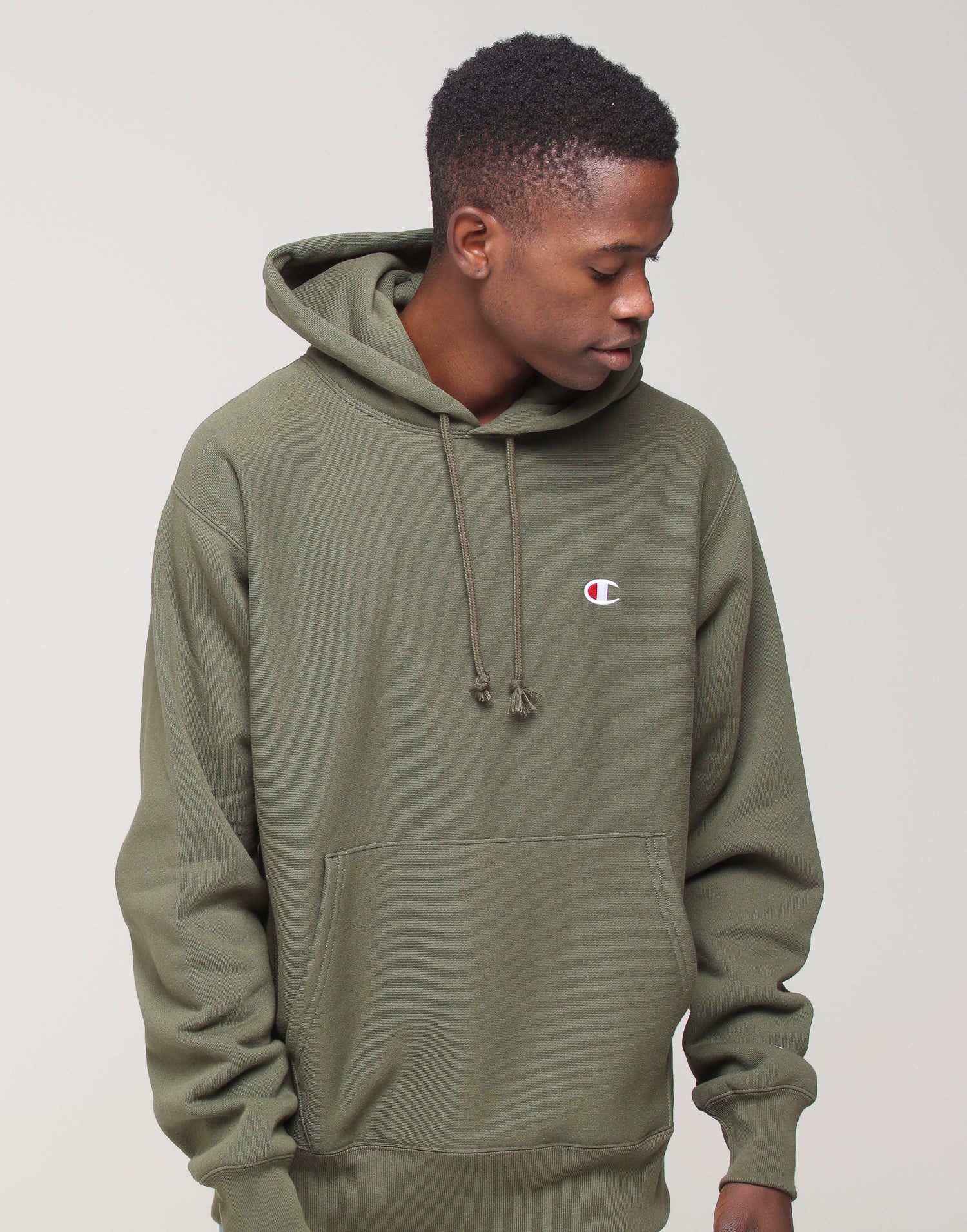 olive green champion tracksuit