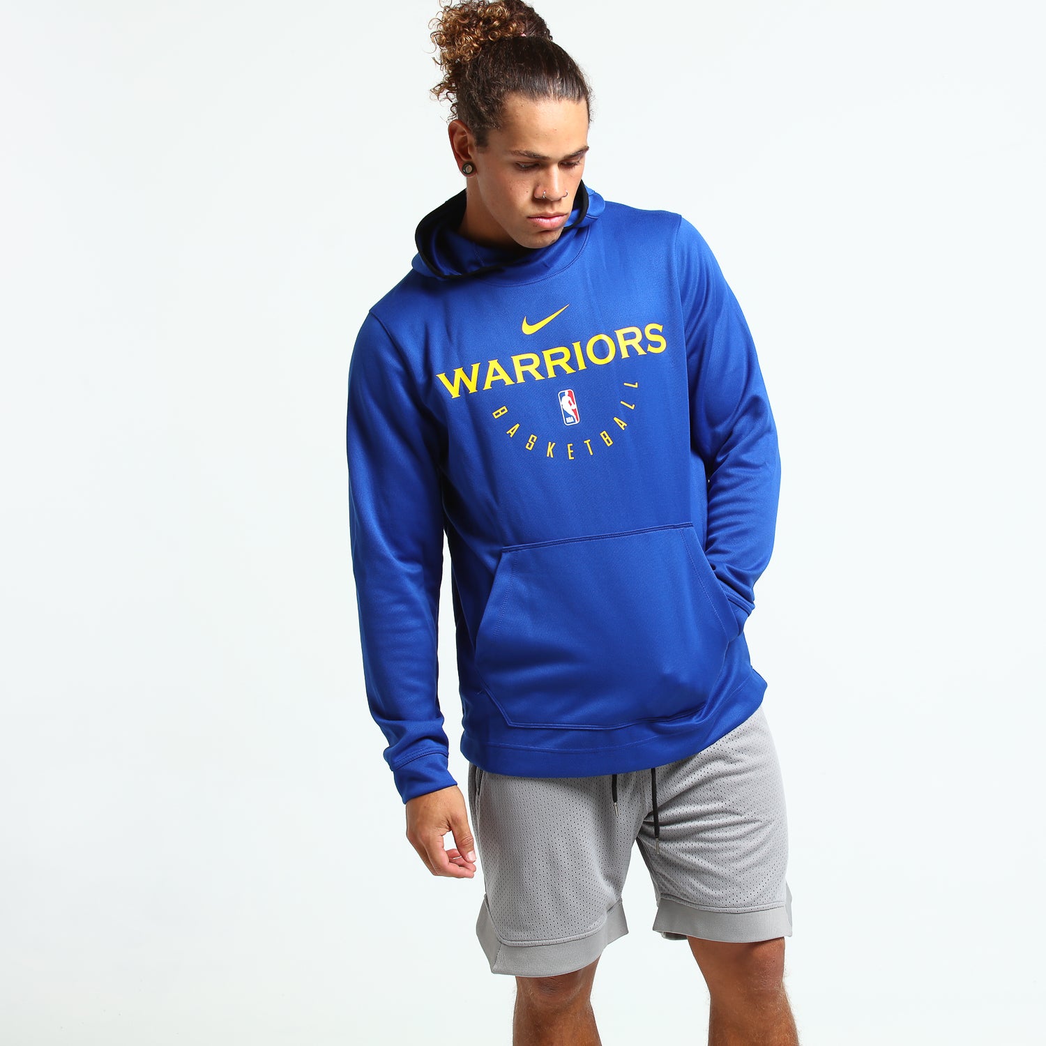 golden state warriors crop hoodie