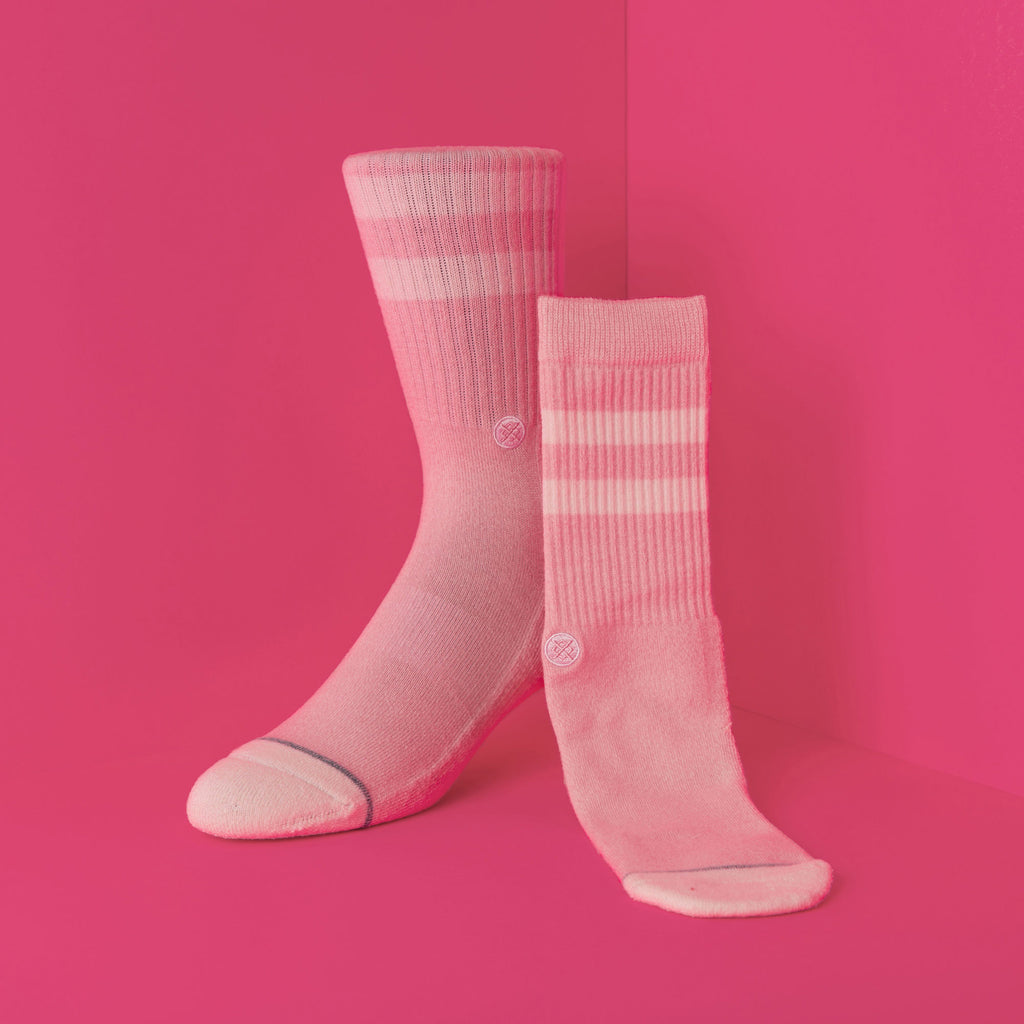 Pink. Stance Salty Socks
